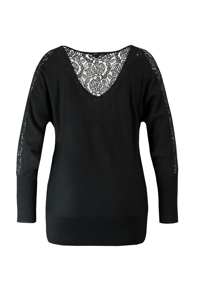 Spitzen-Pullover image number 2