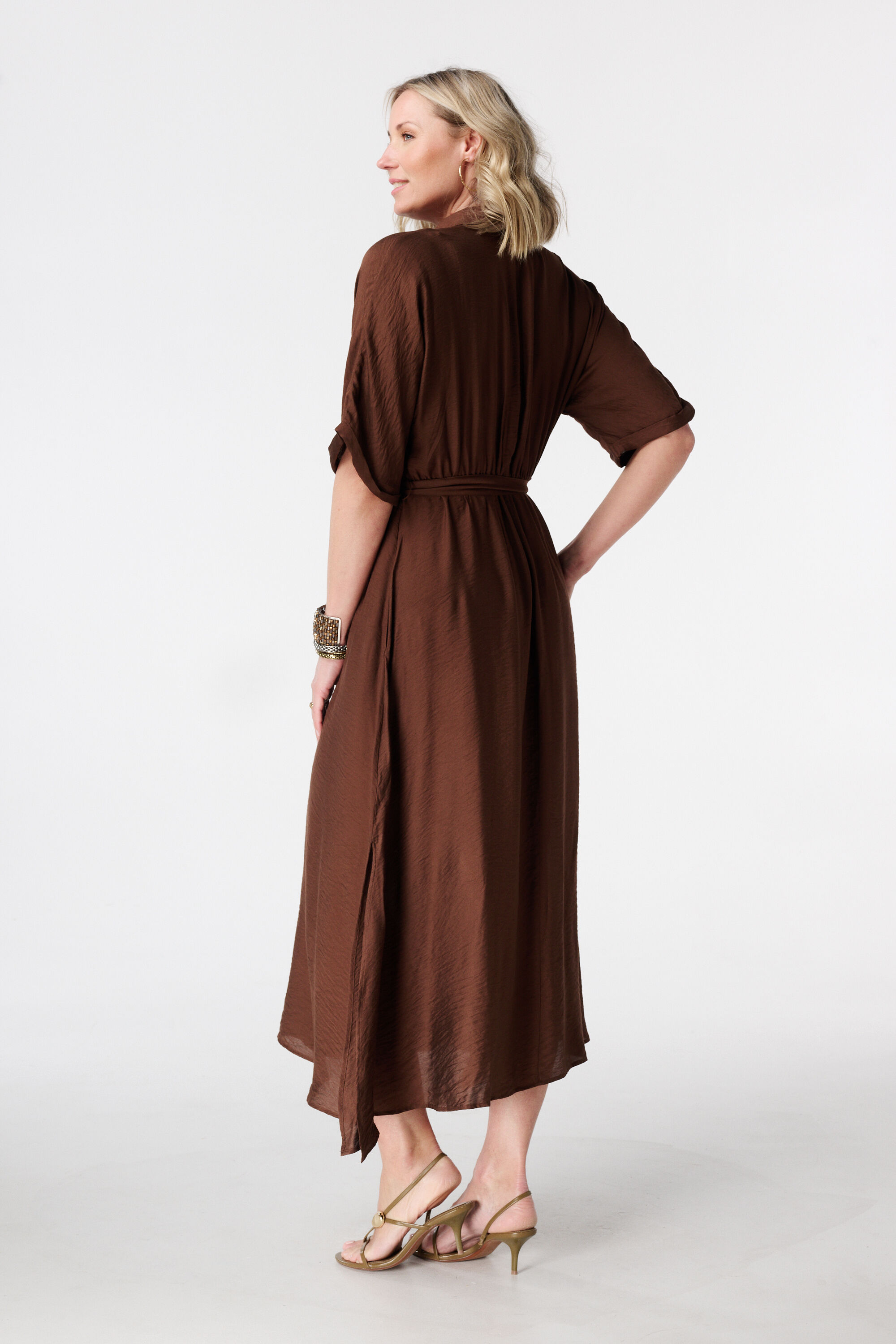 Maxikleid mit G&uuml;rtel image number 3