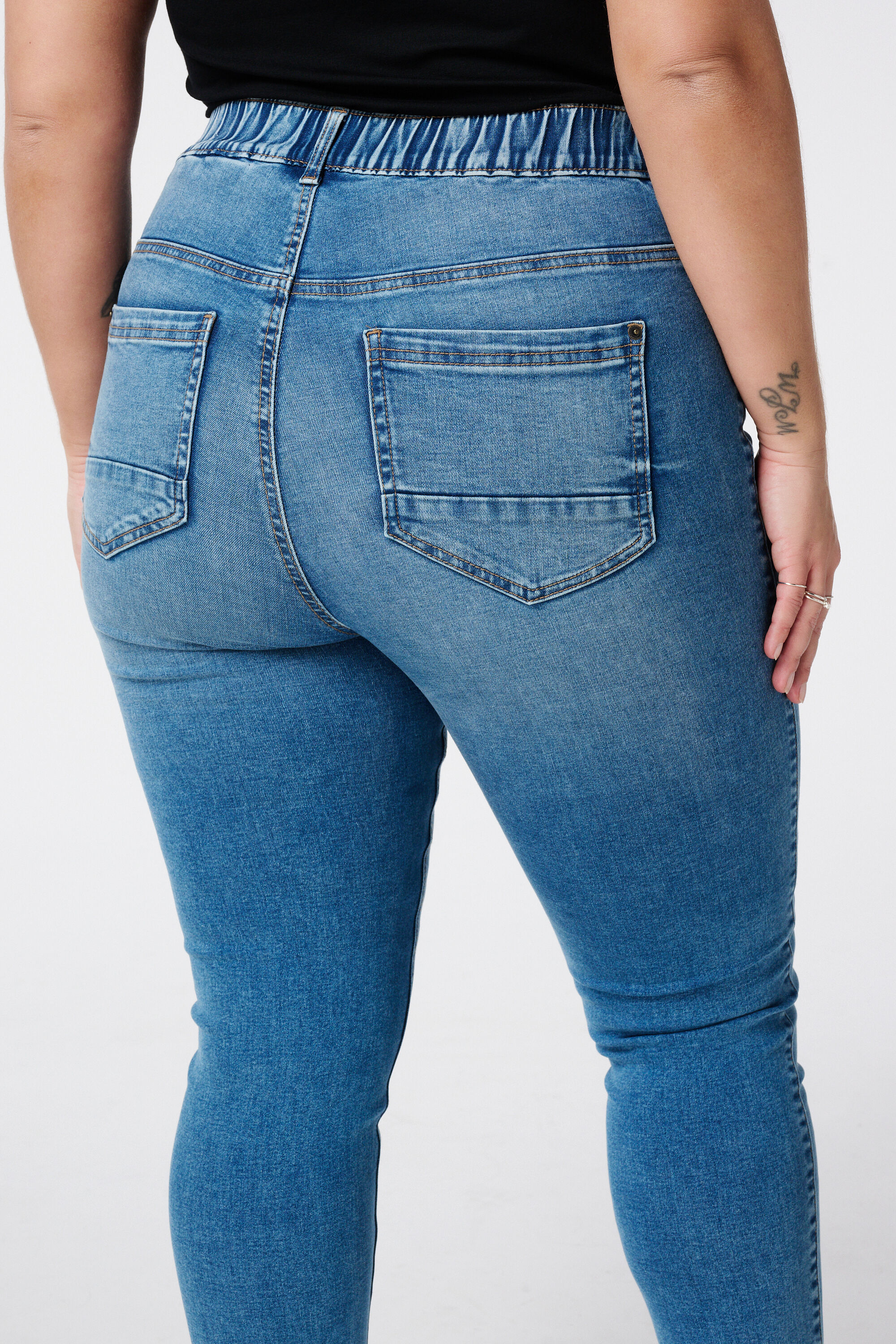 Treggings im Jeans-Look image number 4