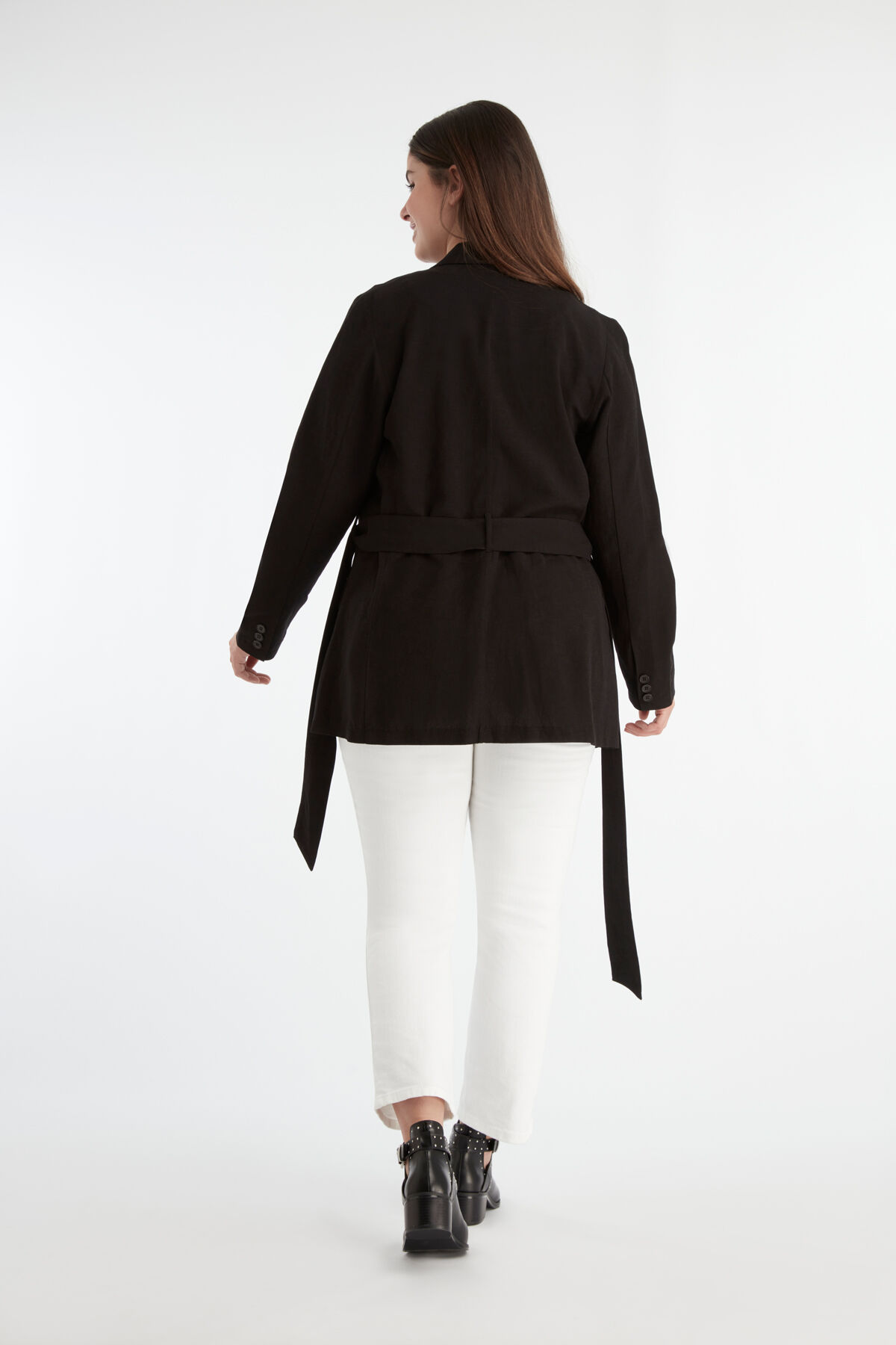 Blazer mit G&uuml;rtel image number 4