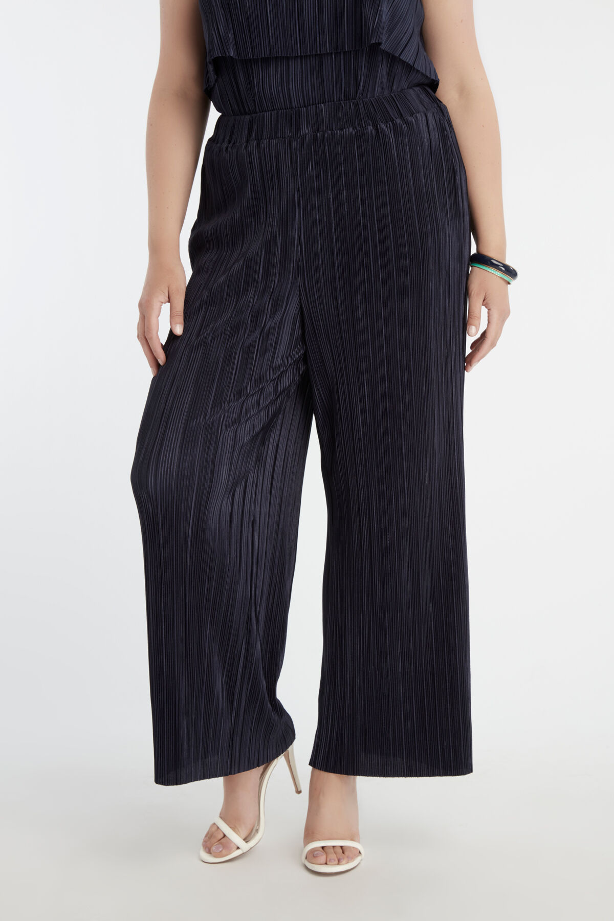 Plissee-Hose mit Stretch  image number 3