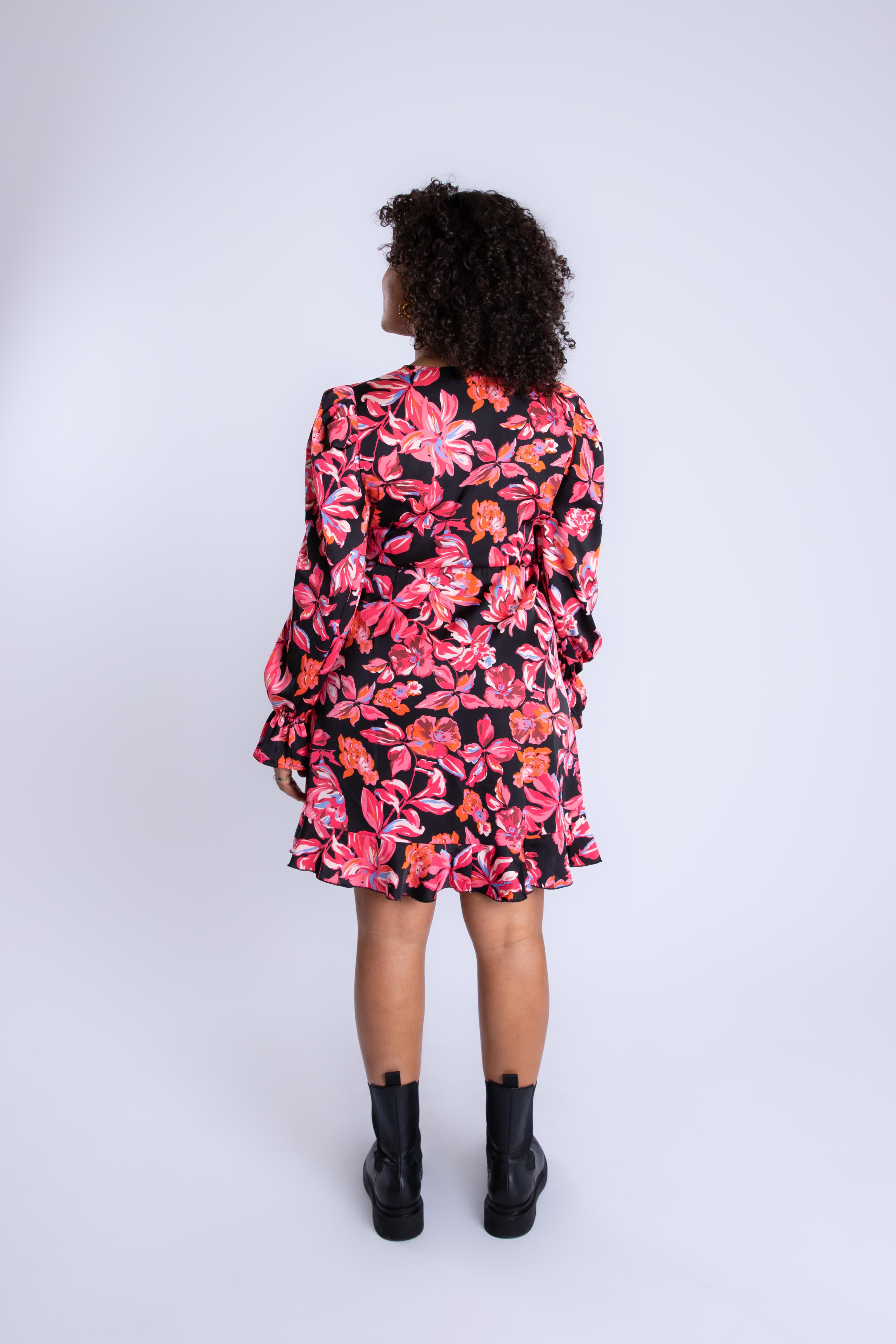 Wickelkleid mit Print image number 4