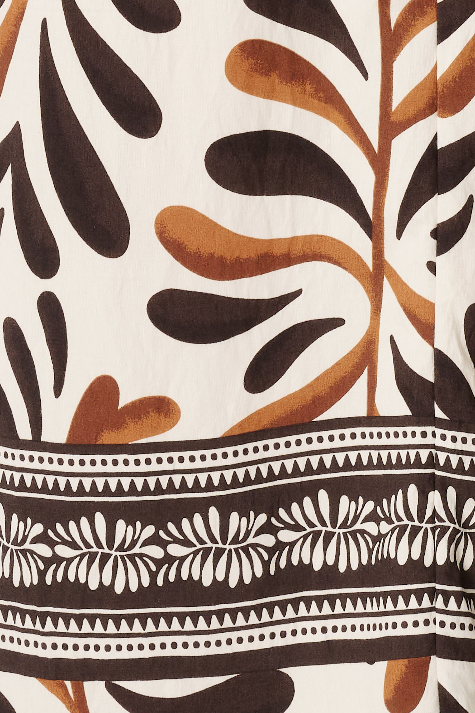 Weit geschnittene Hose mit Druck image number 4