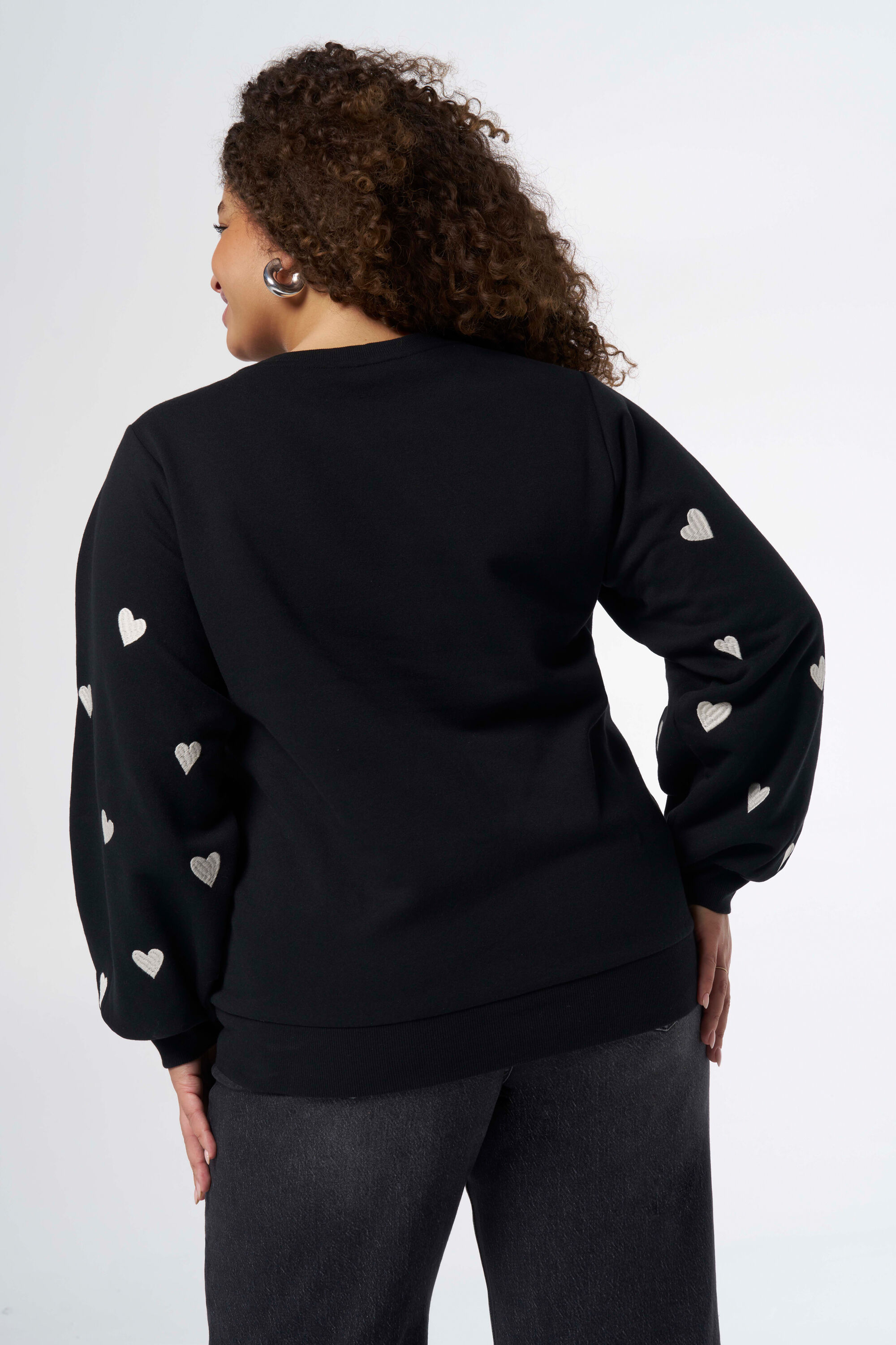 Pullover mit Herzmuster image number 3