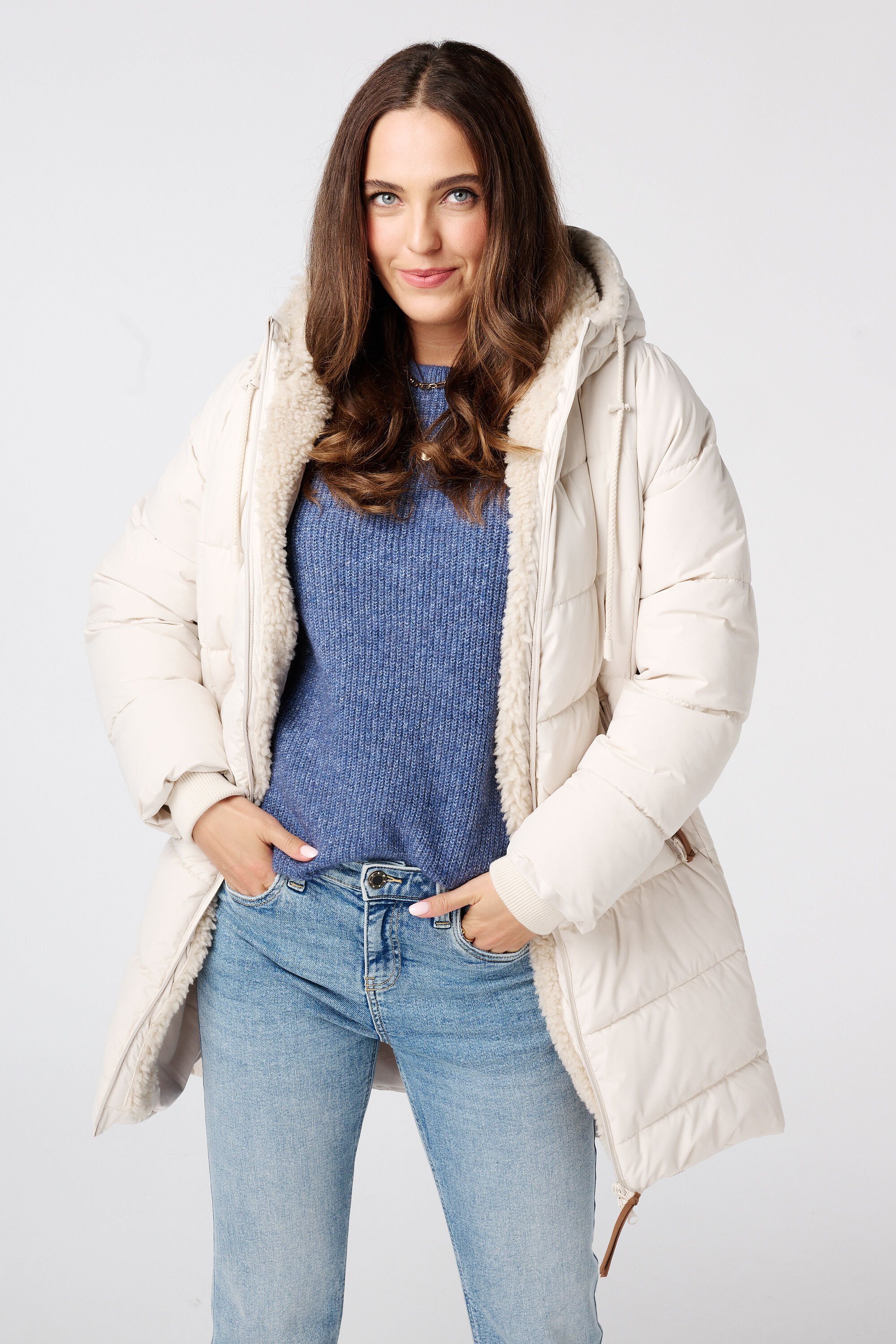 Jacke mit G&uuml;rtel image number 5