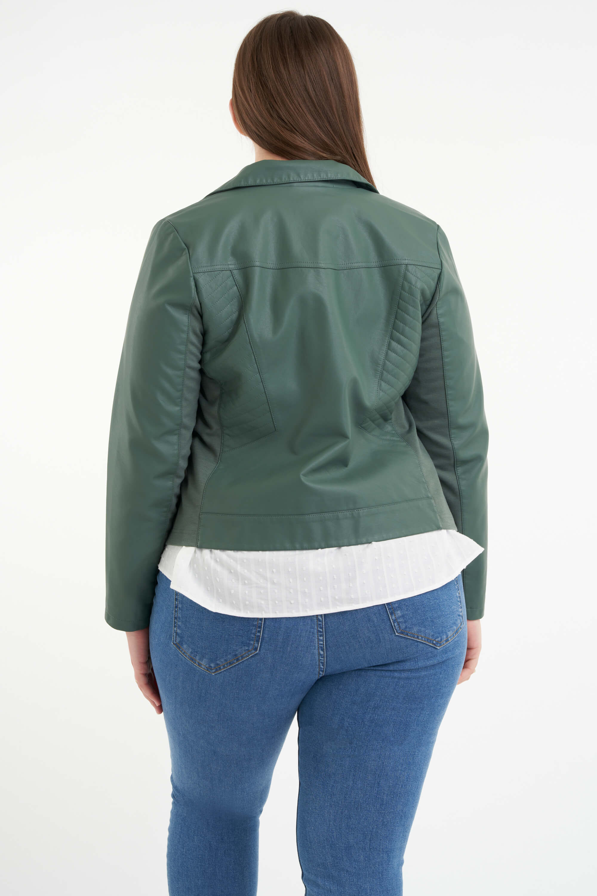 Biker-Jacke aus Kunstleder image number 4