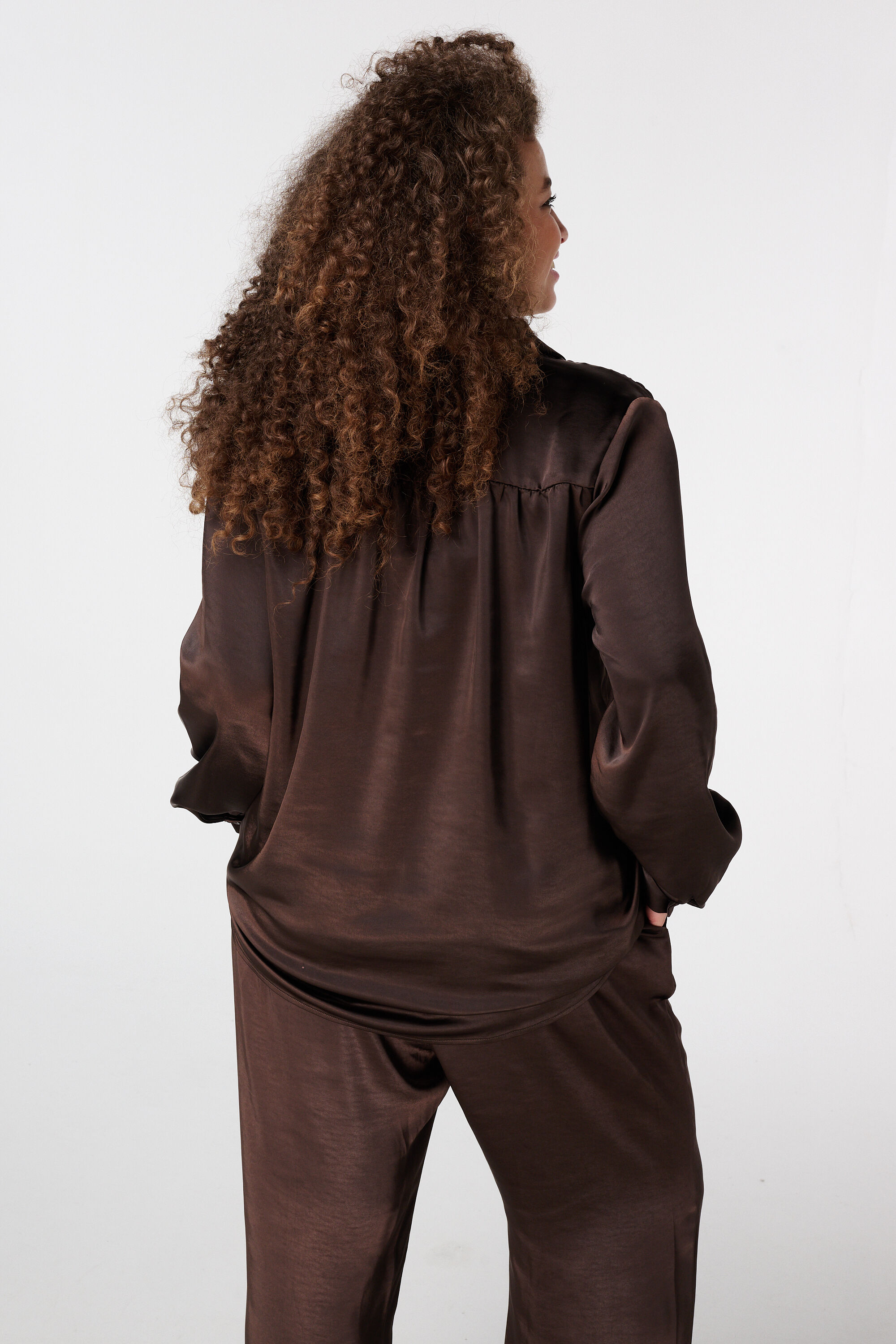 Bluse in Satinoptik image number 3