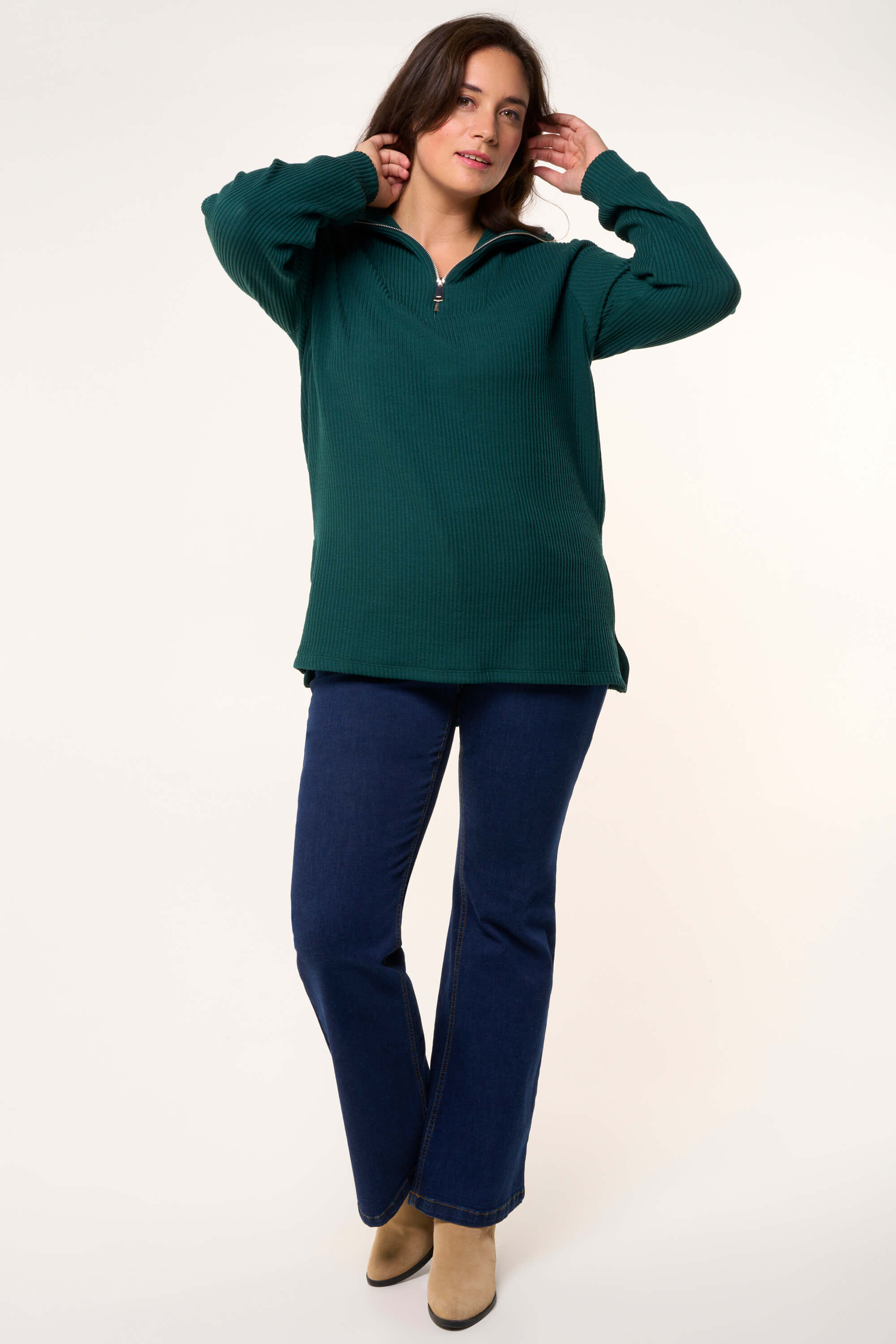 Top mit Rei&szlig;verschluss  image number 6