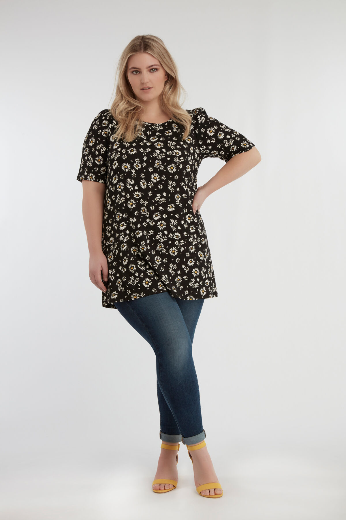 Langes T-Shirt mit Print image number 5