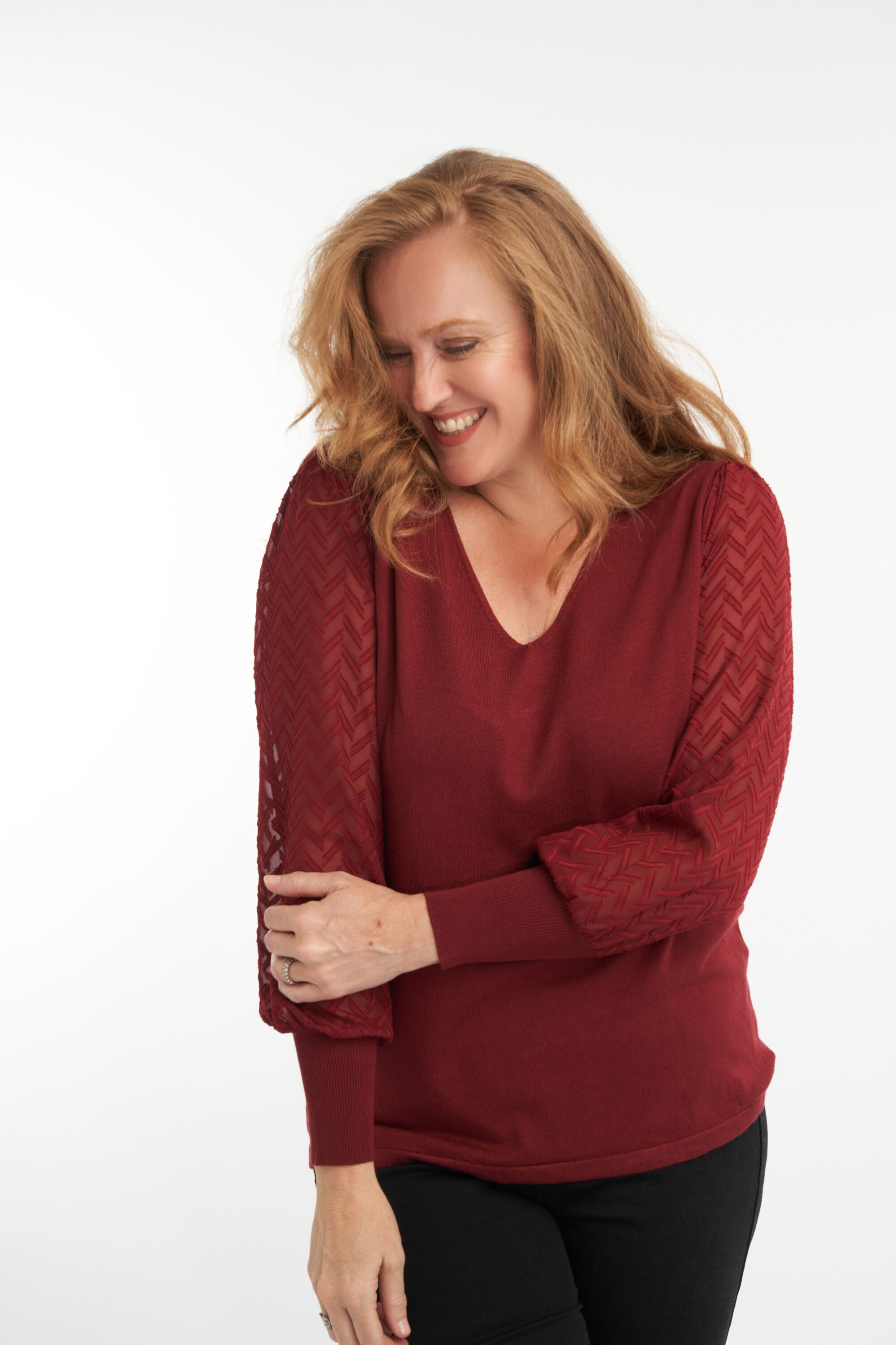 Sweatshirt mit bauschigen &Auml;rmeln image number 6