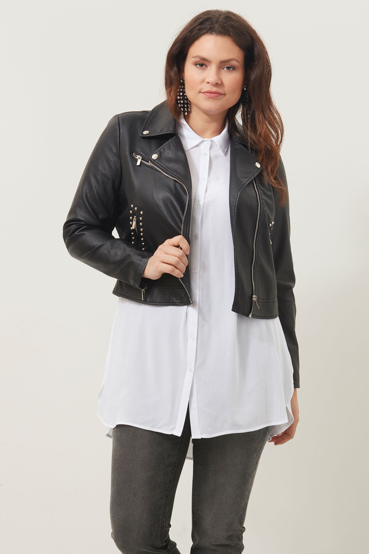 Lederimitatjacke image number 3