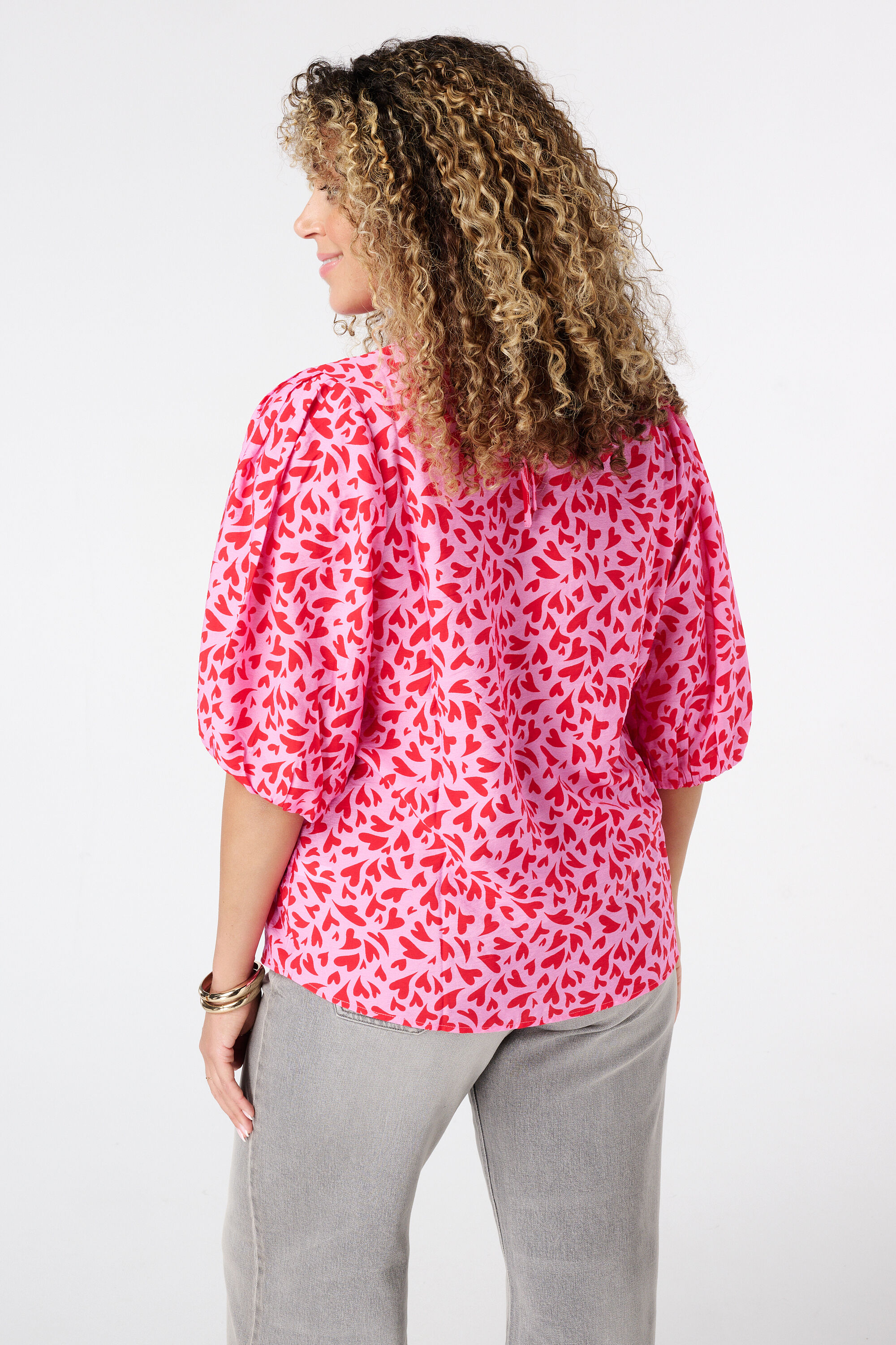 Bluse mit Print image number 3