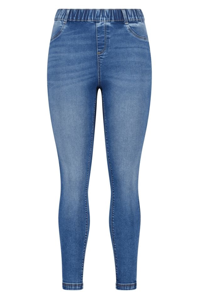 Slim-Fit- 30 inch Treggings POPPY  image number 1