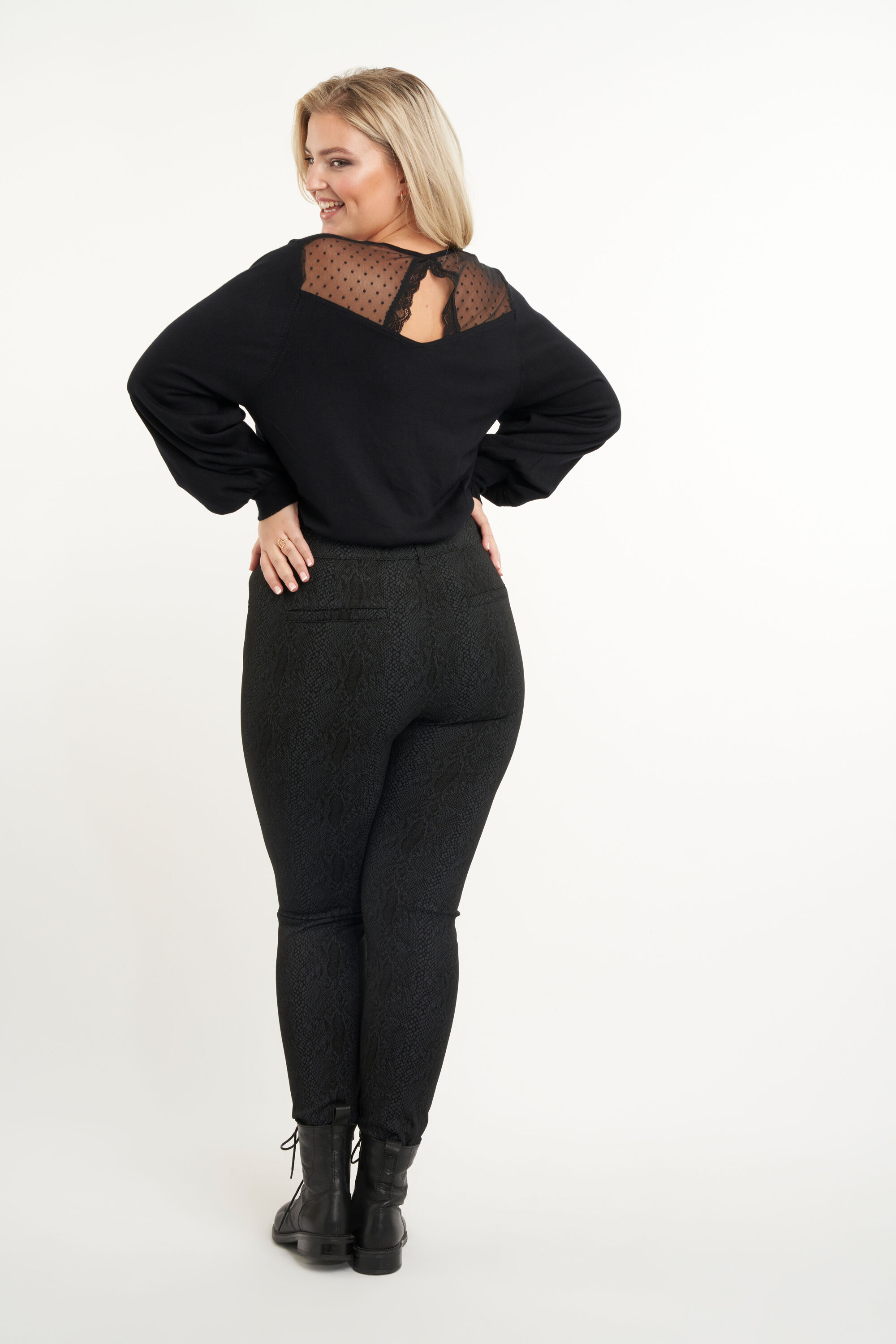 Hose mit Schlangen-Print  image number 3