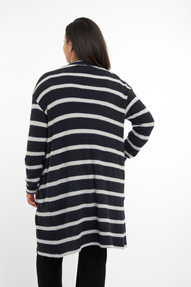 Gestreifter Cardigan image number 4