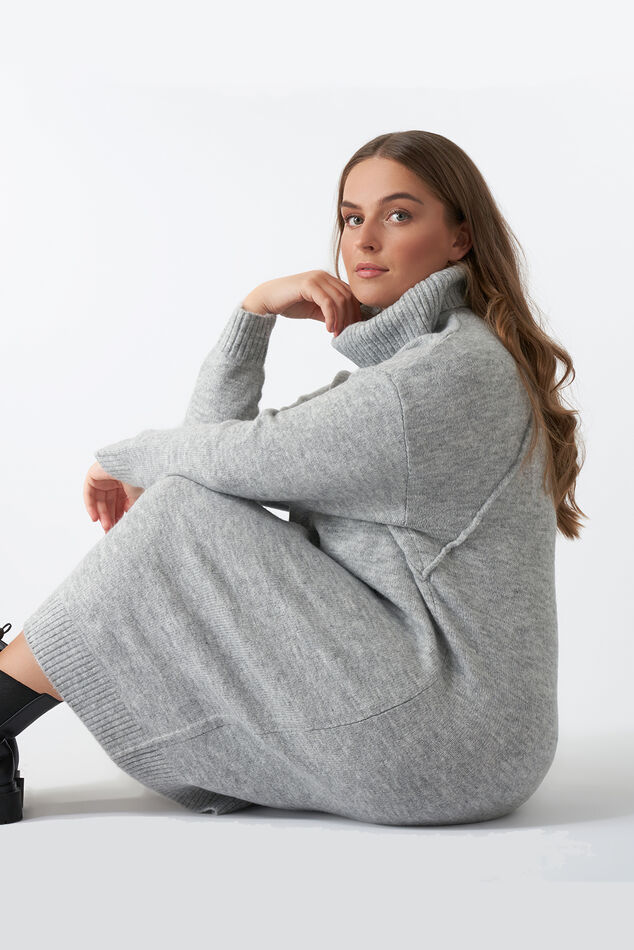 Strickkleidr mit Rollkragen  image number 0