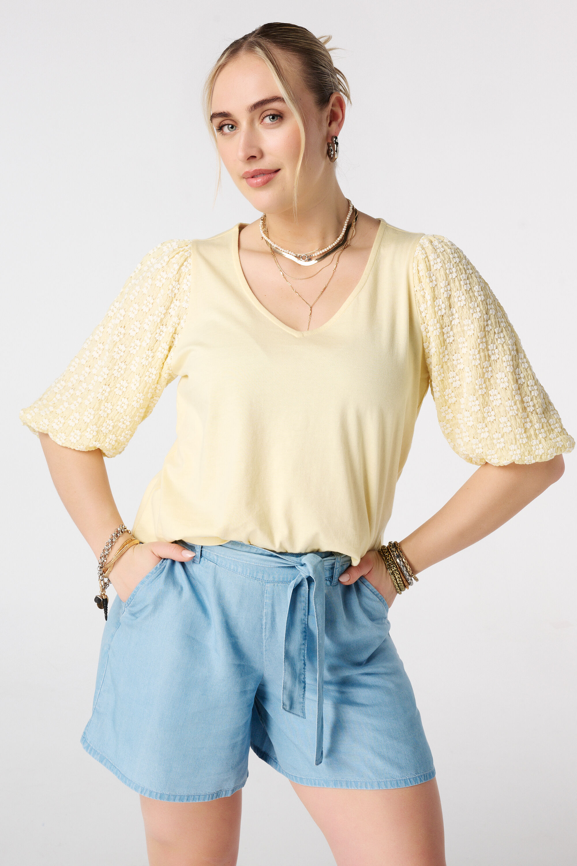 Top mit Puff&auml;rmeln