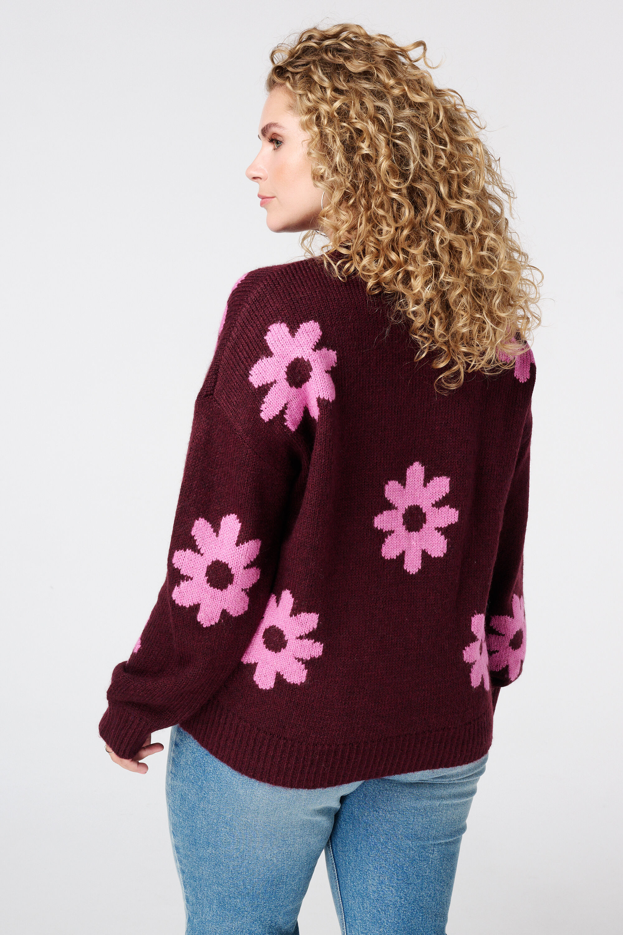 Pullover mit Blumenprint image number 3