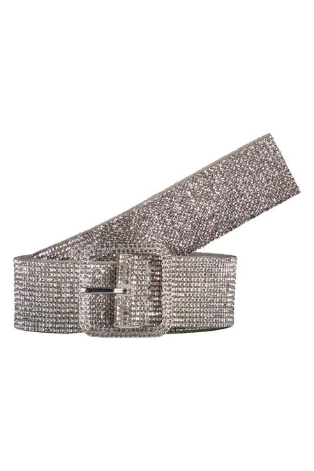 Gürtel mit Strass und Schnalle Gürtel mit Strass und Schnalle