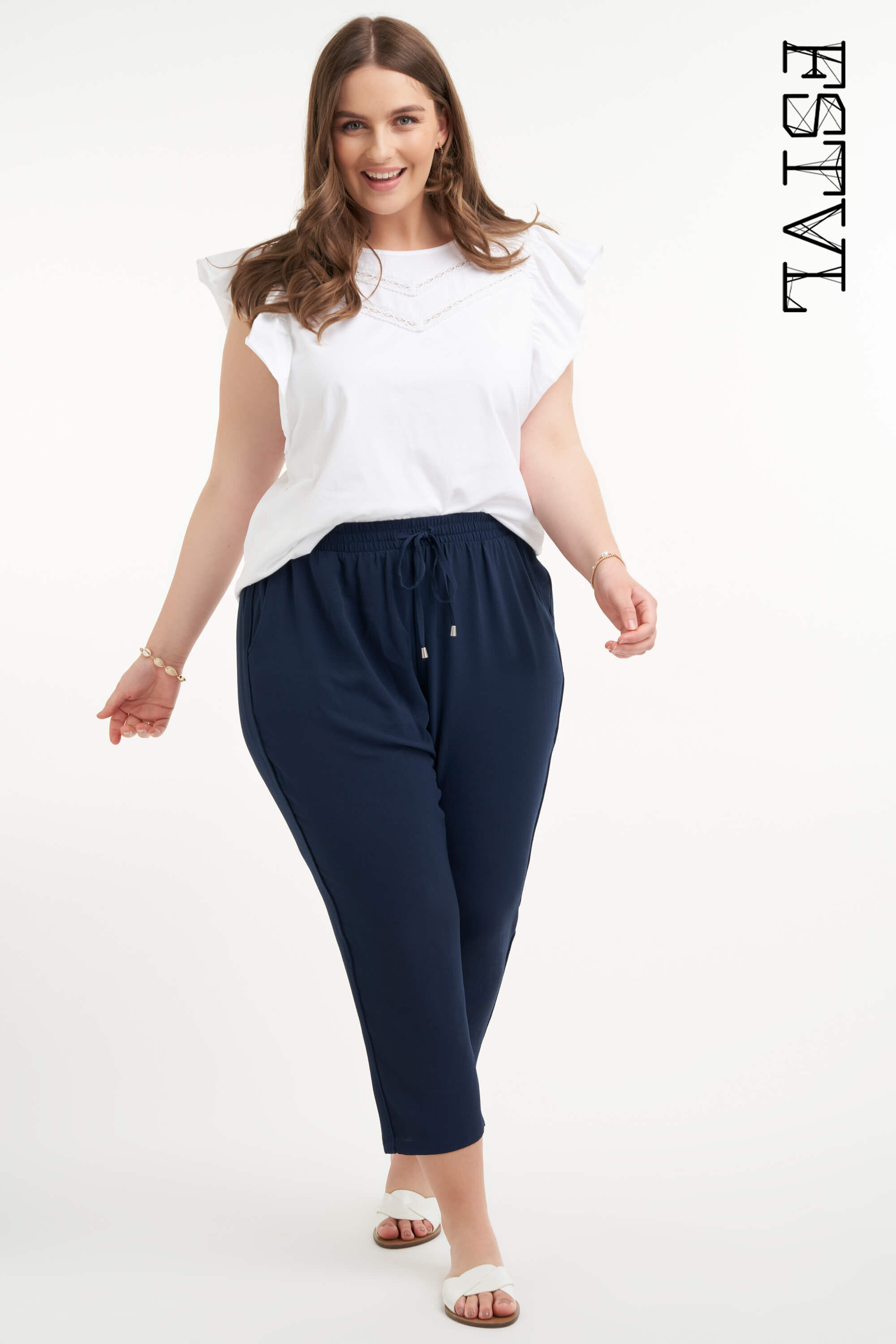 Weit geschnittene Hose  image number 0