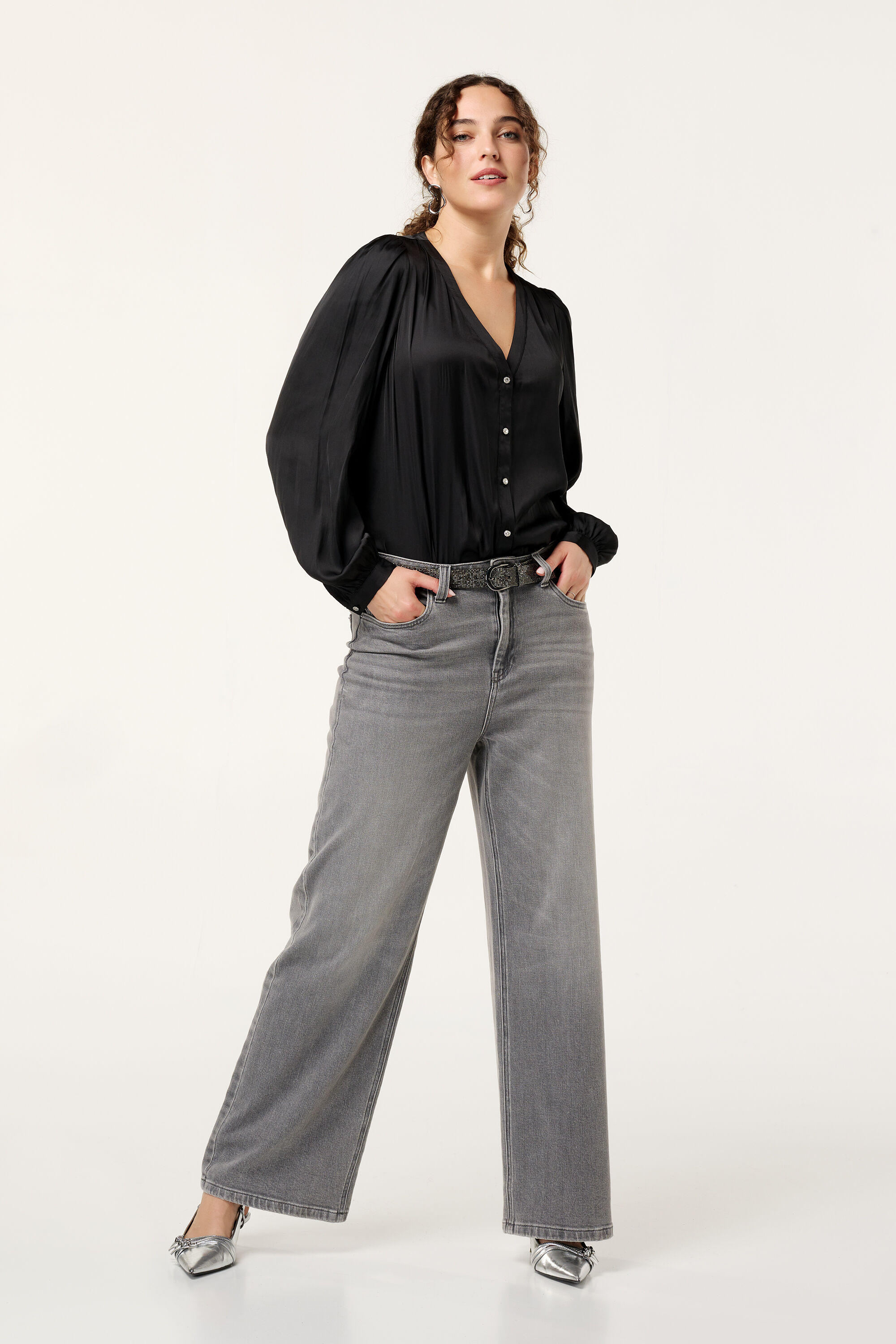 Satinbluse  image number 5