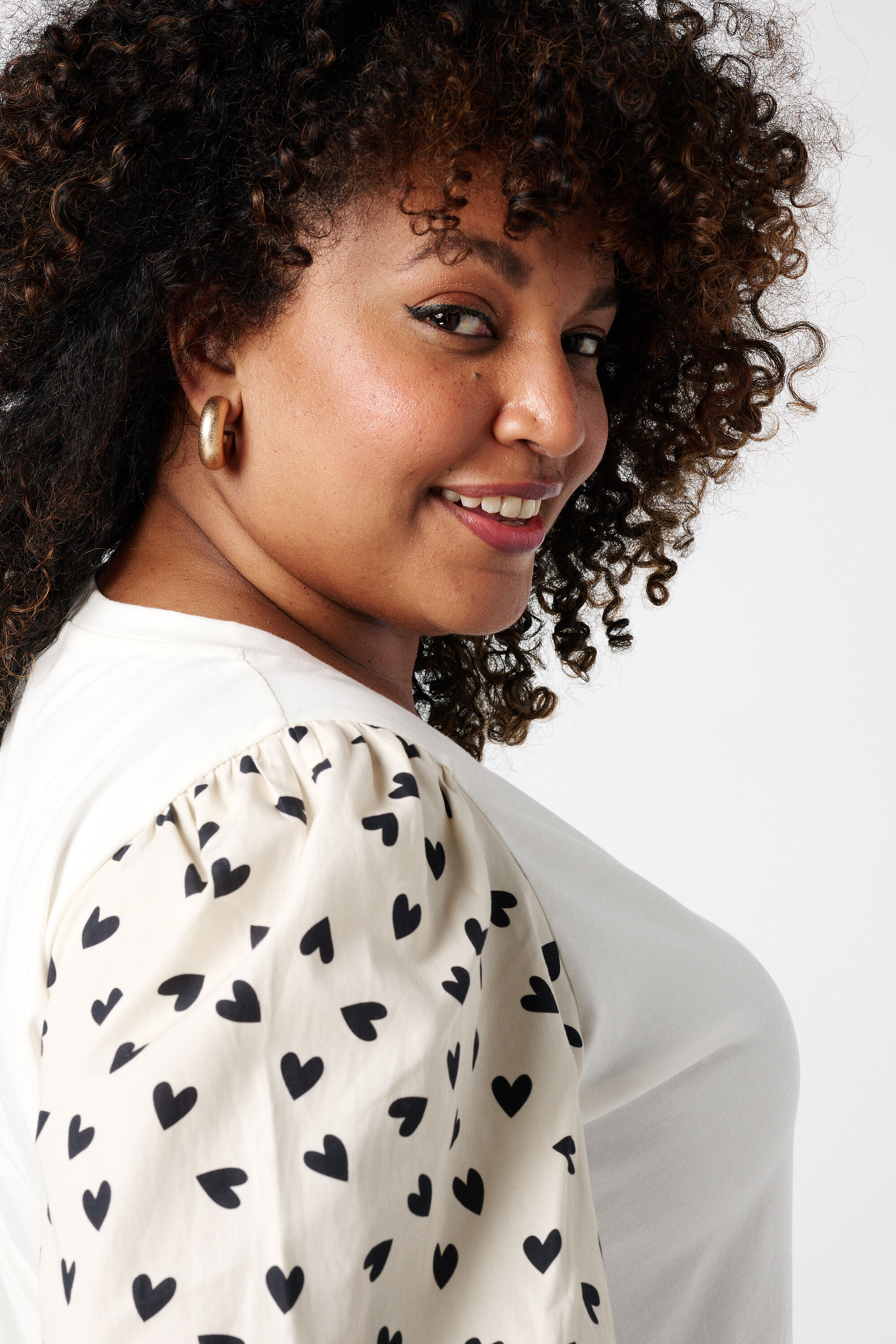 T-Shirt mit Puff&auml;rmeln image number 4