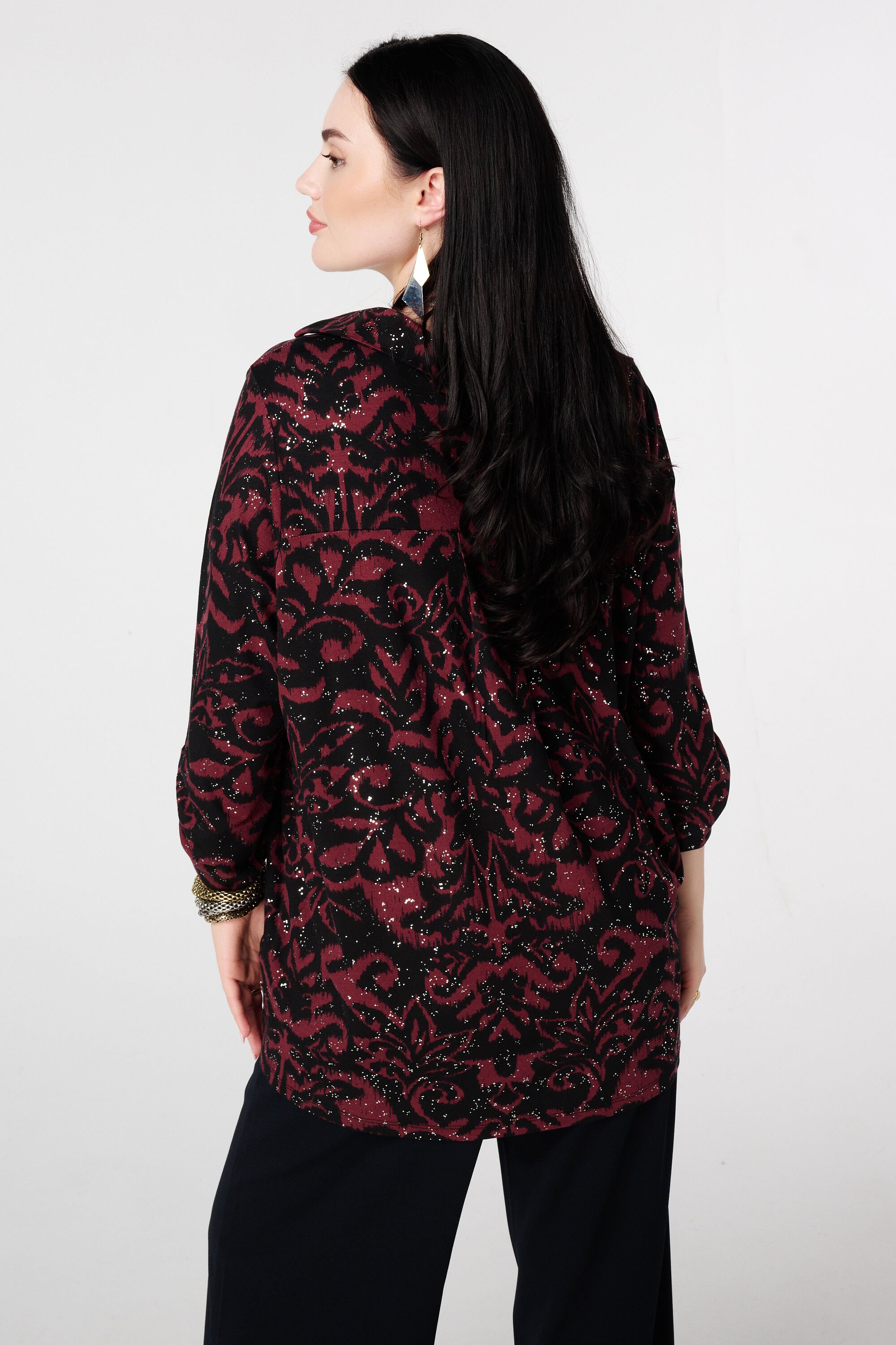 Top mit Stretch und Folienprint image number 3