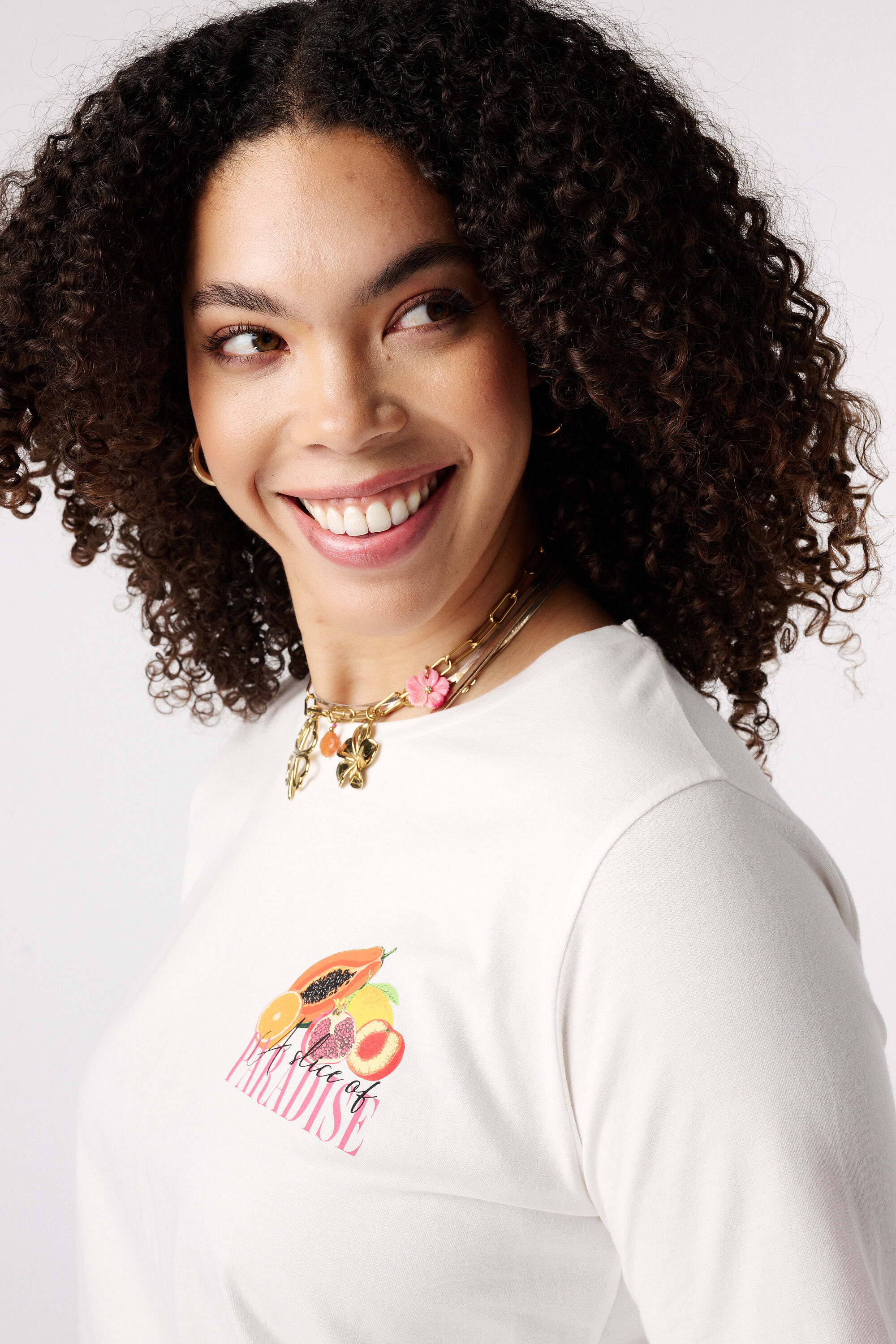 T-Shirt mit R&uuml;ckenprint image number 4