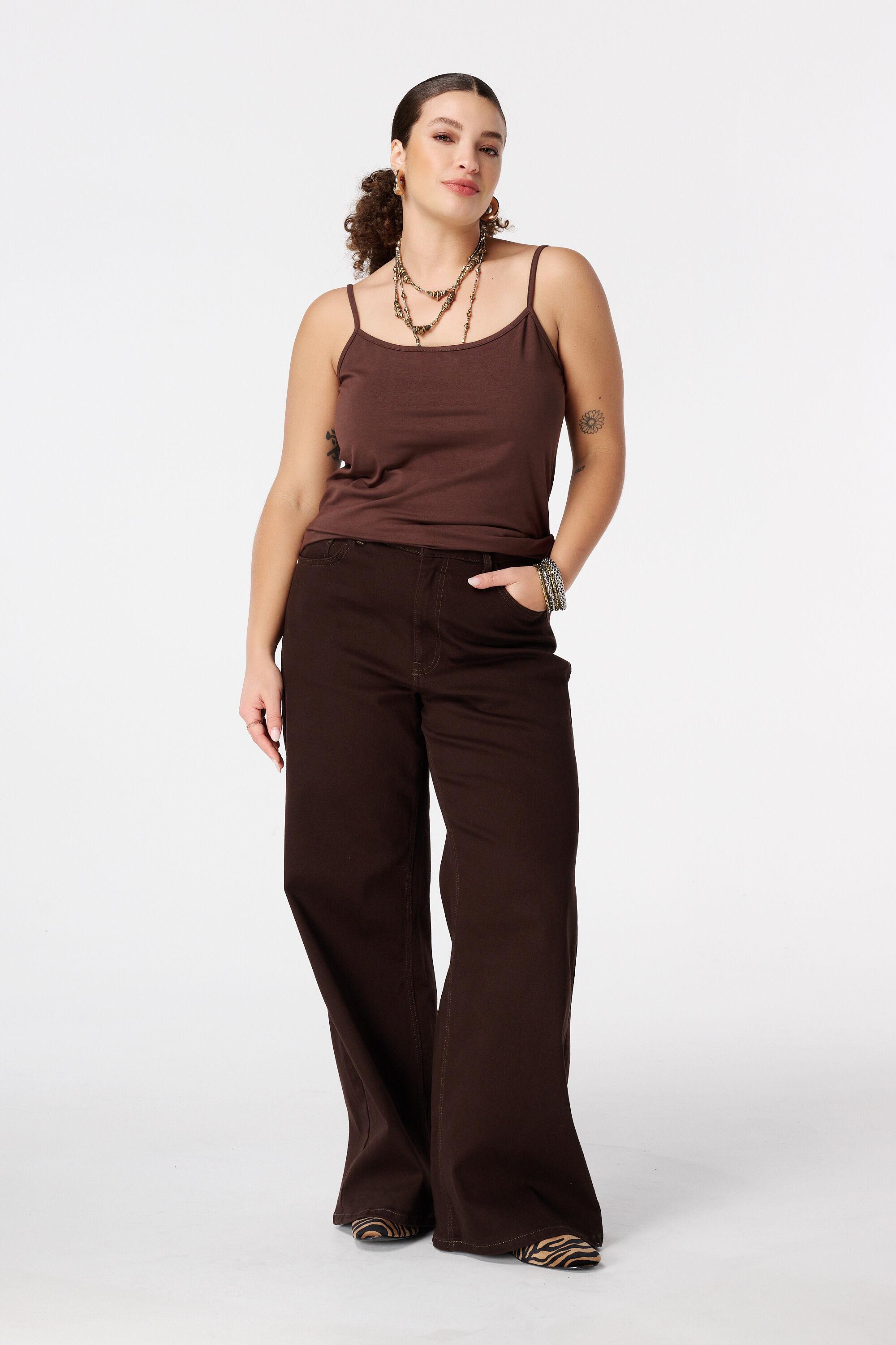 Spaghetti-Top mit Stretch image number 5