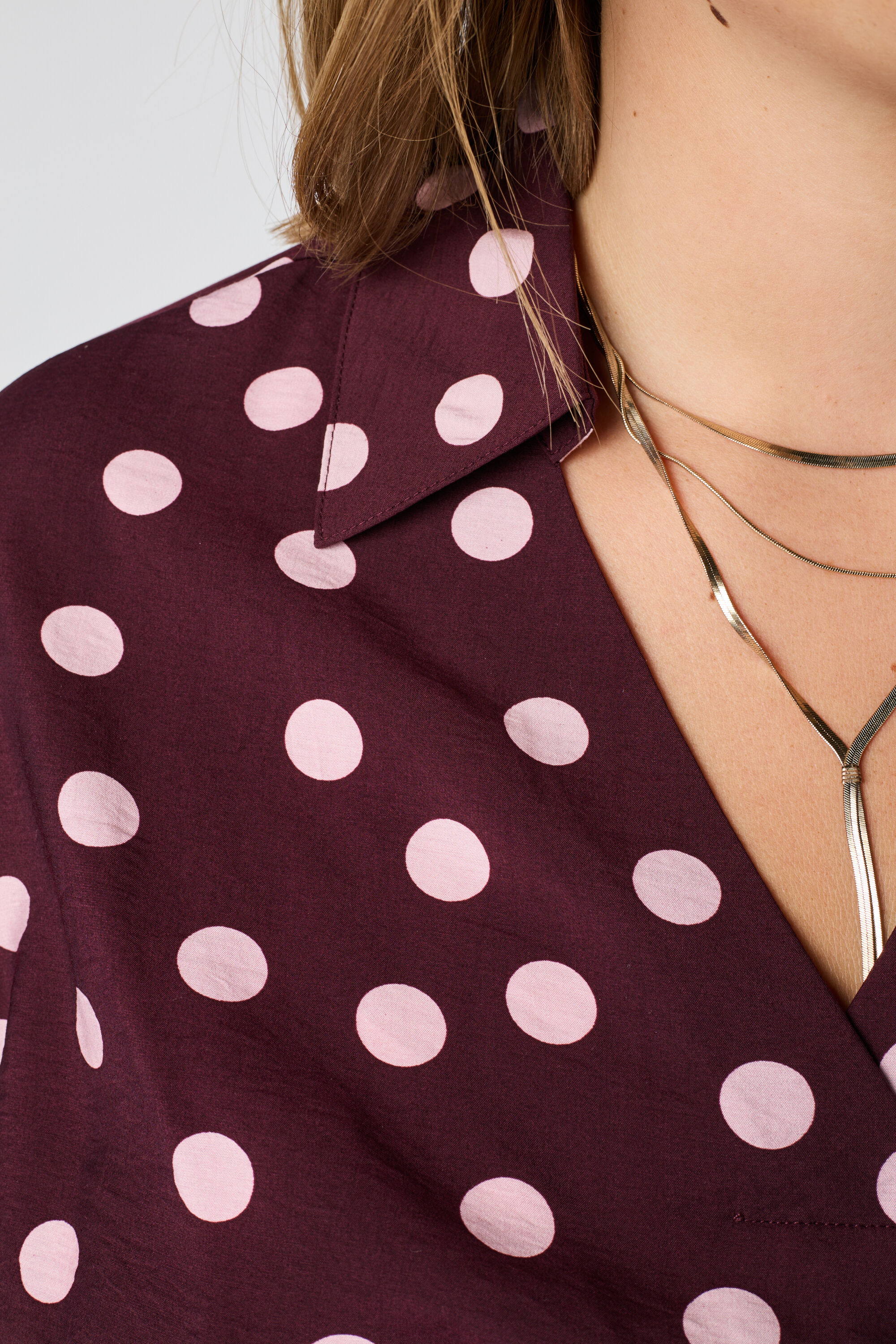 Bluse mit Punkten image number 5