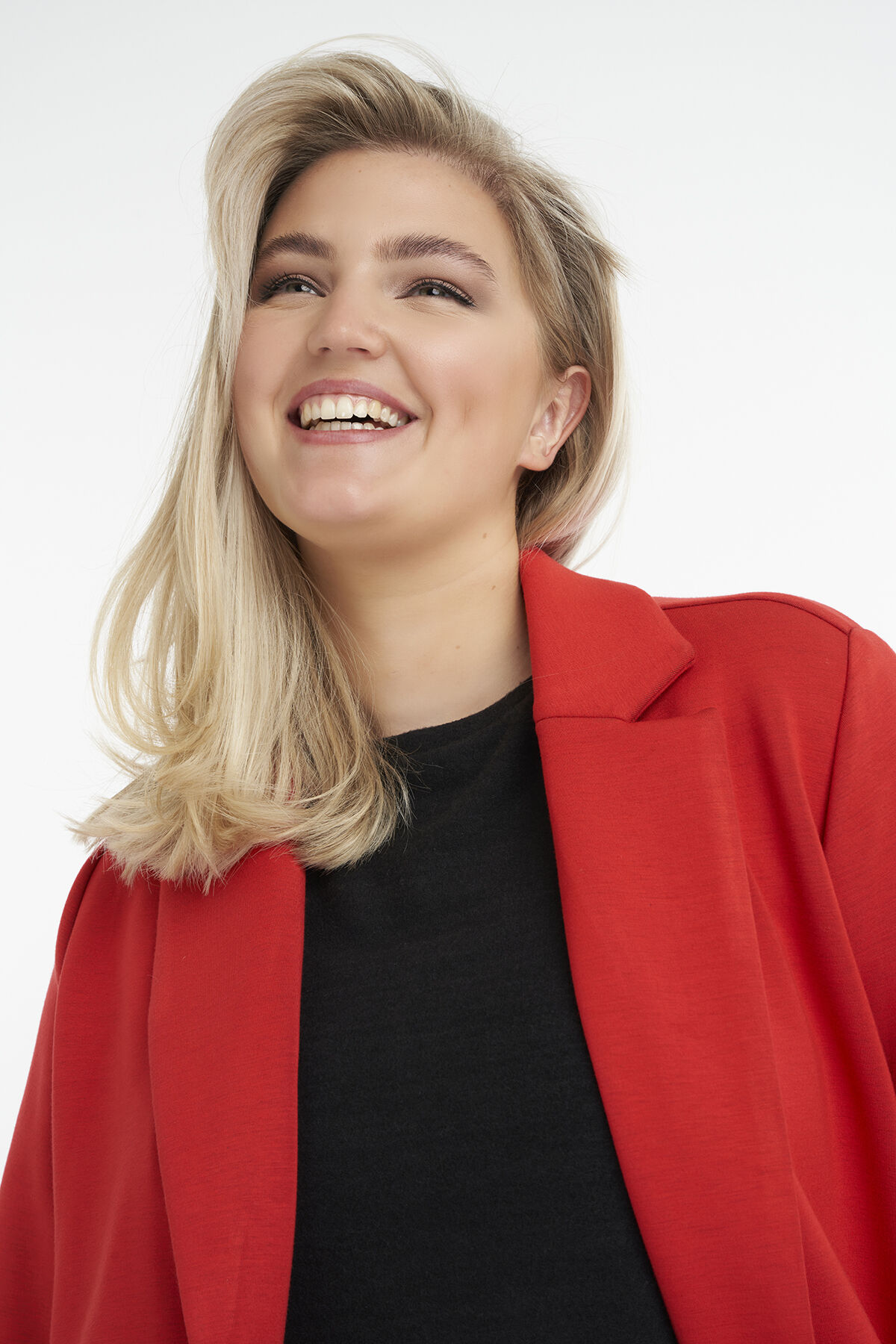 Lange Jersey-Jacke image number 5