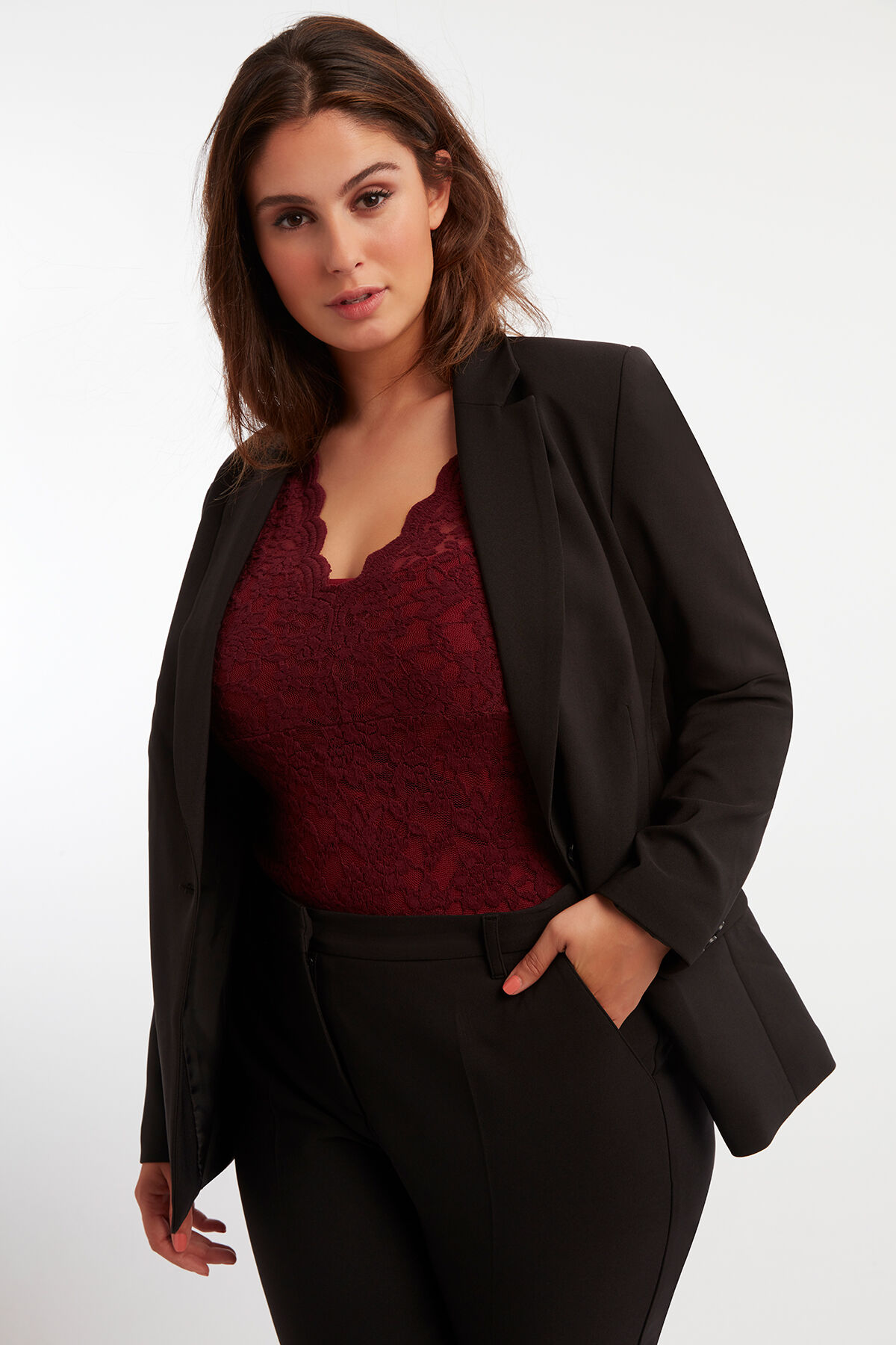 Spitzen-Top image number 6