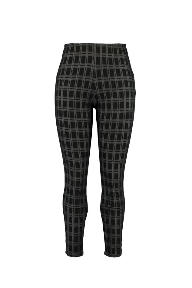 Plaid-Treggings image number 1