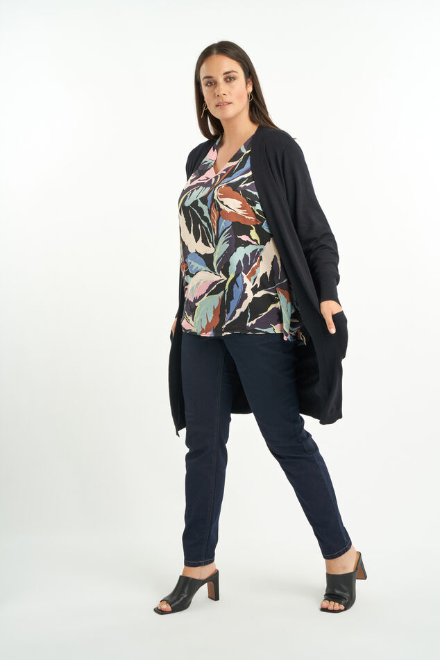 Offener Feinstrick-Cardigan image number 4