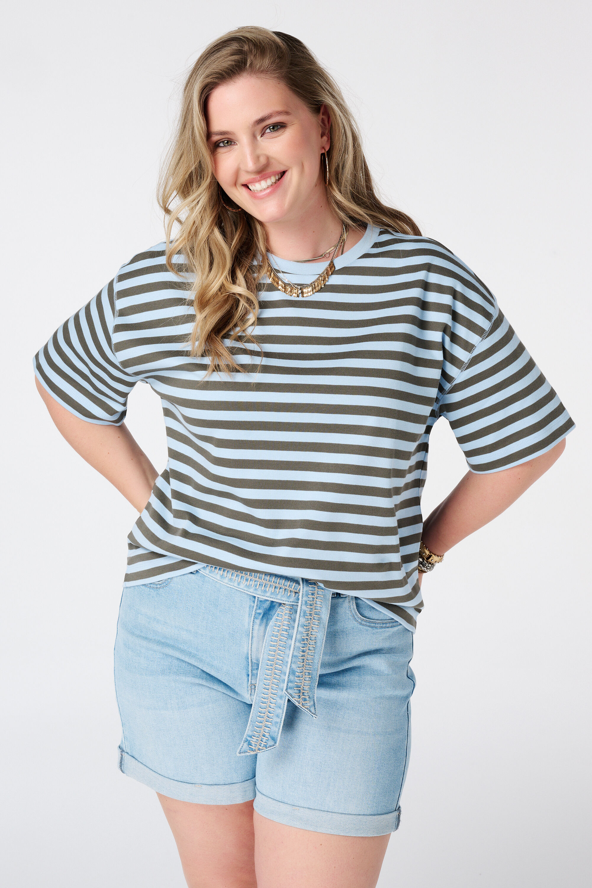 Gestreiftes T Shirt image number 0