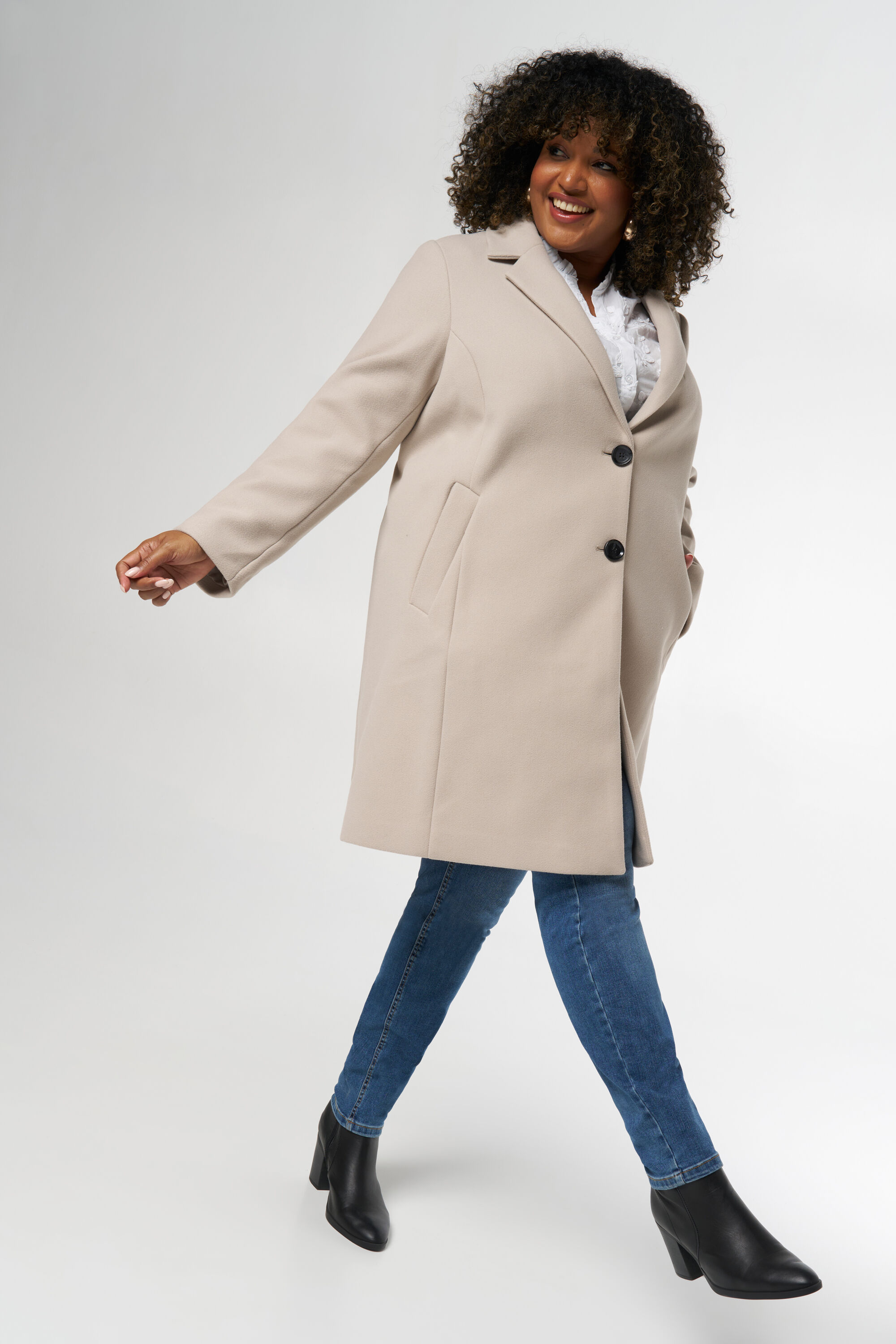 Mantel mit Knopfverschluss image number 5