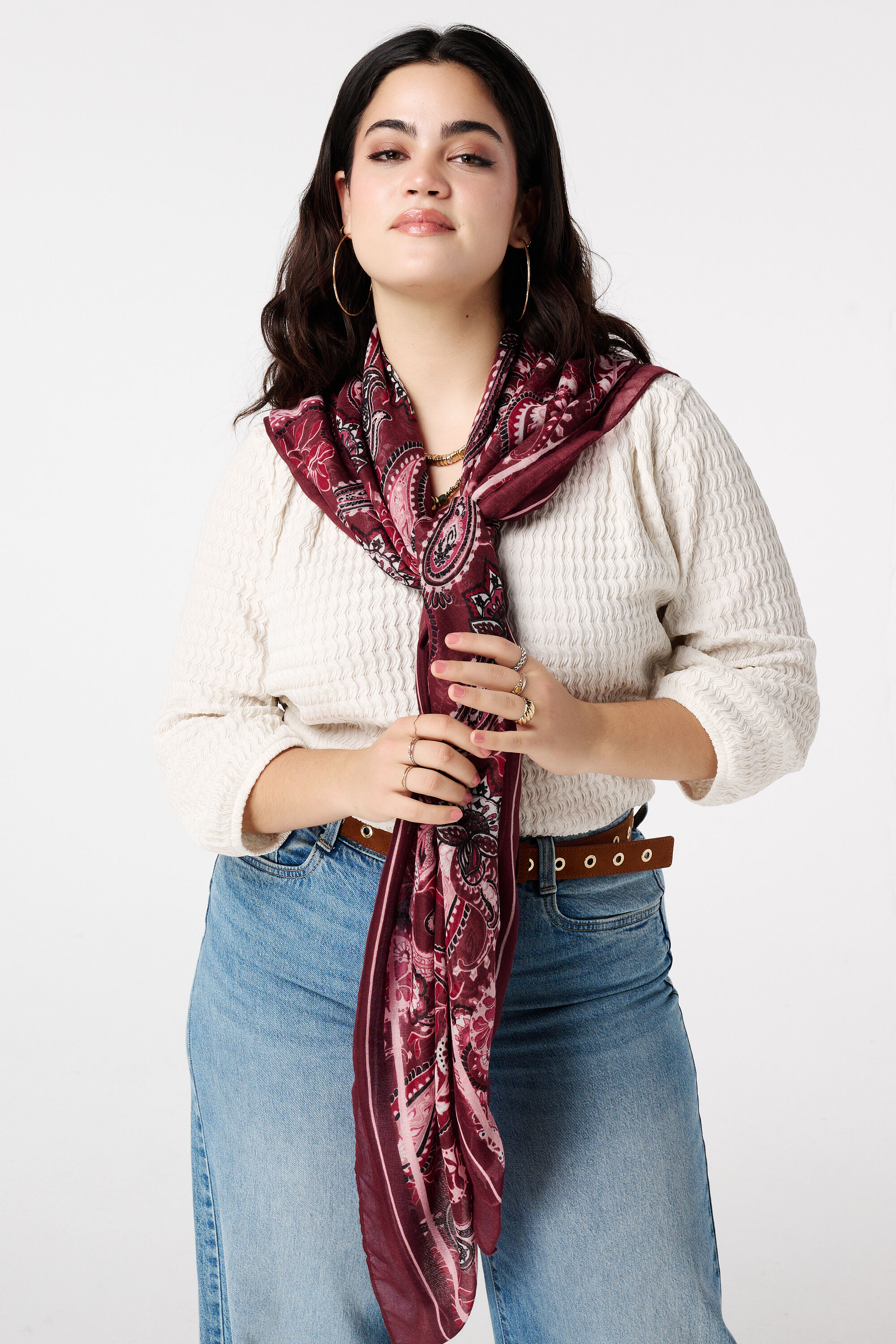 Schal mit Paisley-Muster