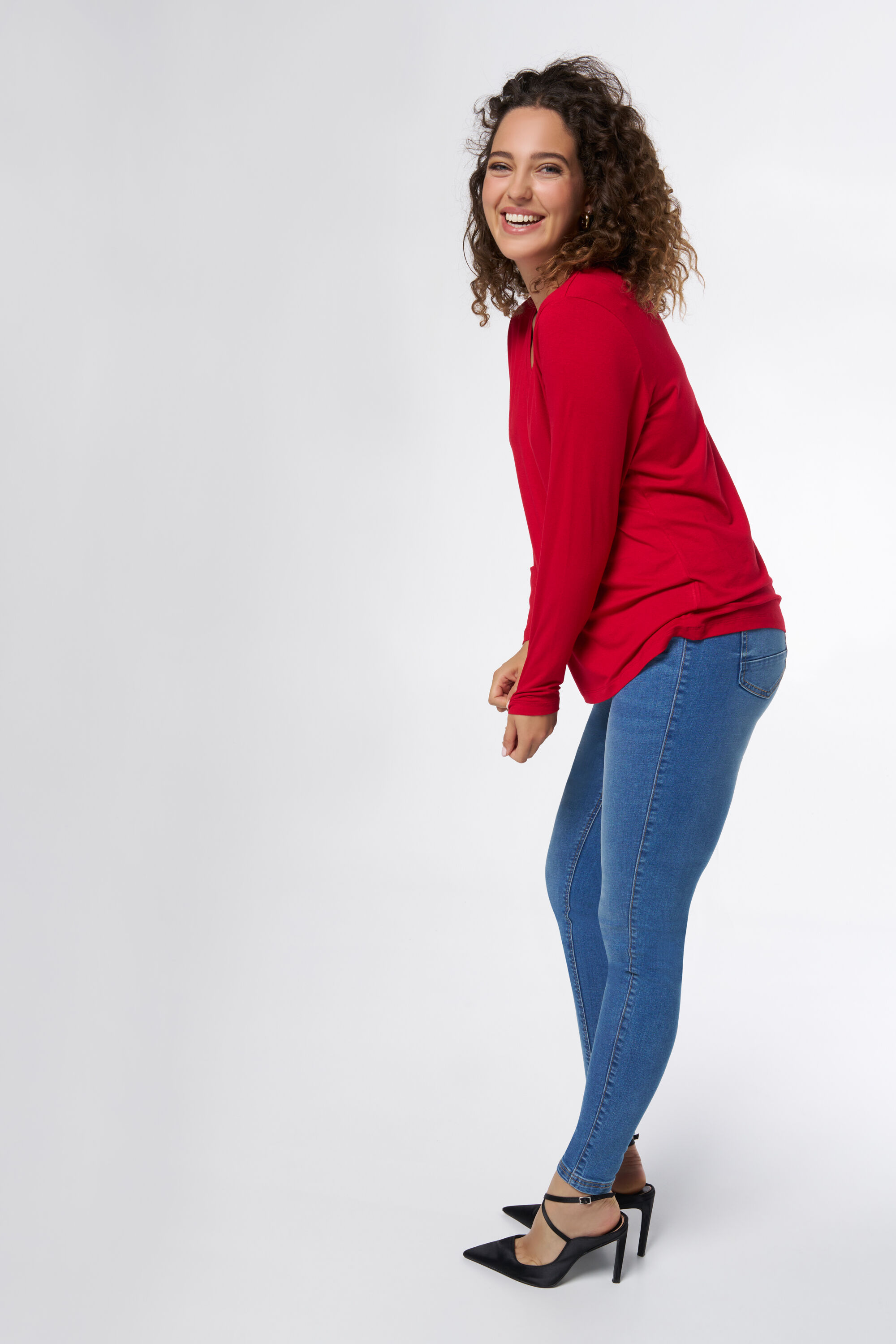 Lang&auml;rmeliges Oberteil image number 5