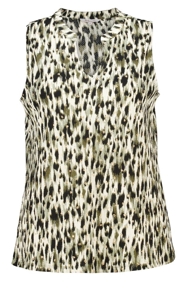 Bedrucktes ärmelloses Top image number 1