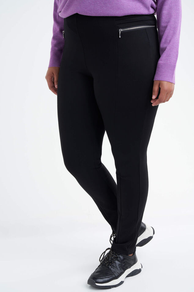 Treggings mit Reißverschluss-Imitation image number 0