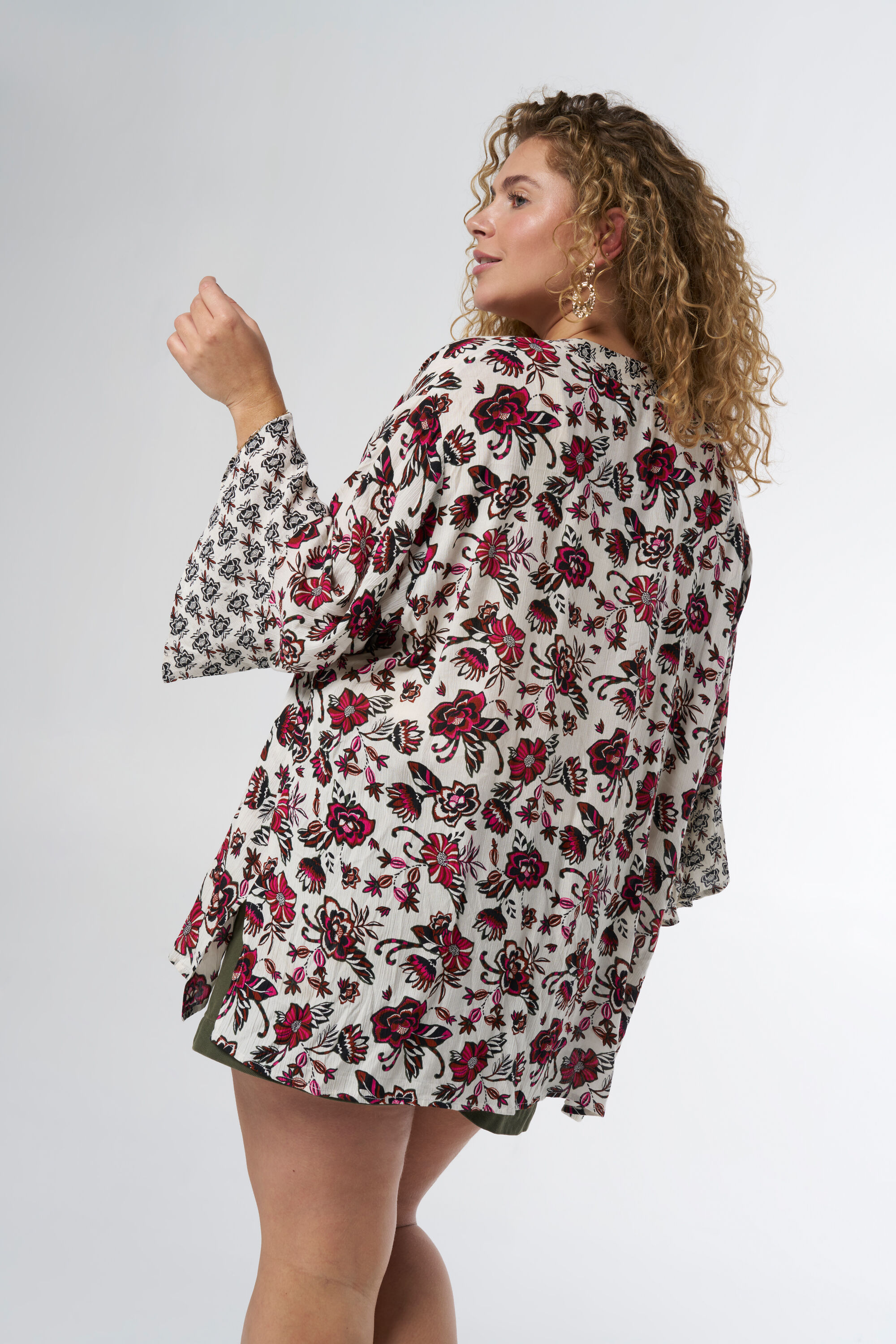 Kimono mit Blumen-Print  image number 3