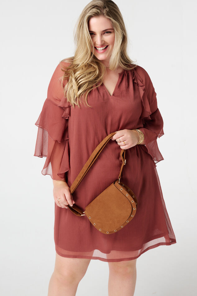 Umhängetasche mit Wildleder-Look  image number 3