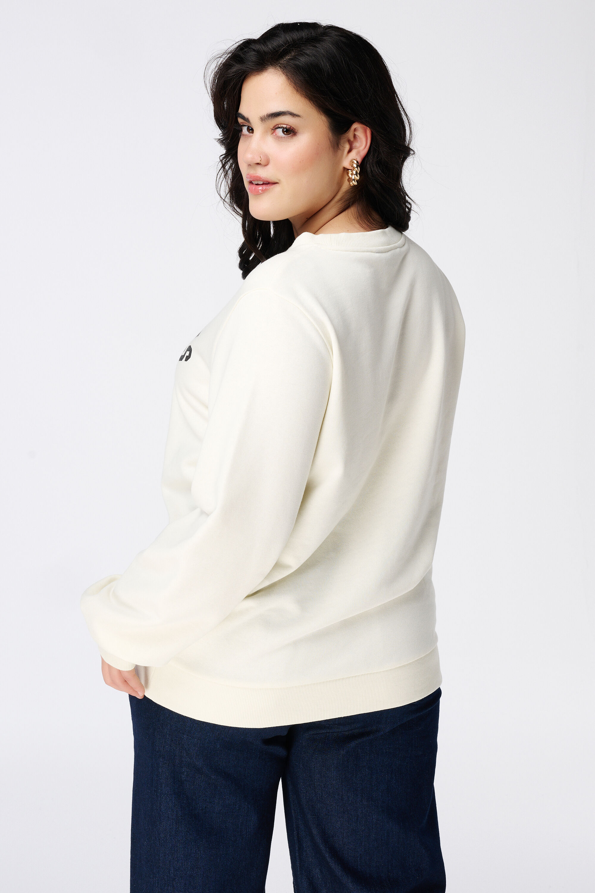 Pullover mit Text-Print image number 3