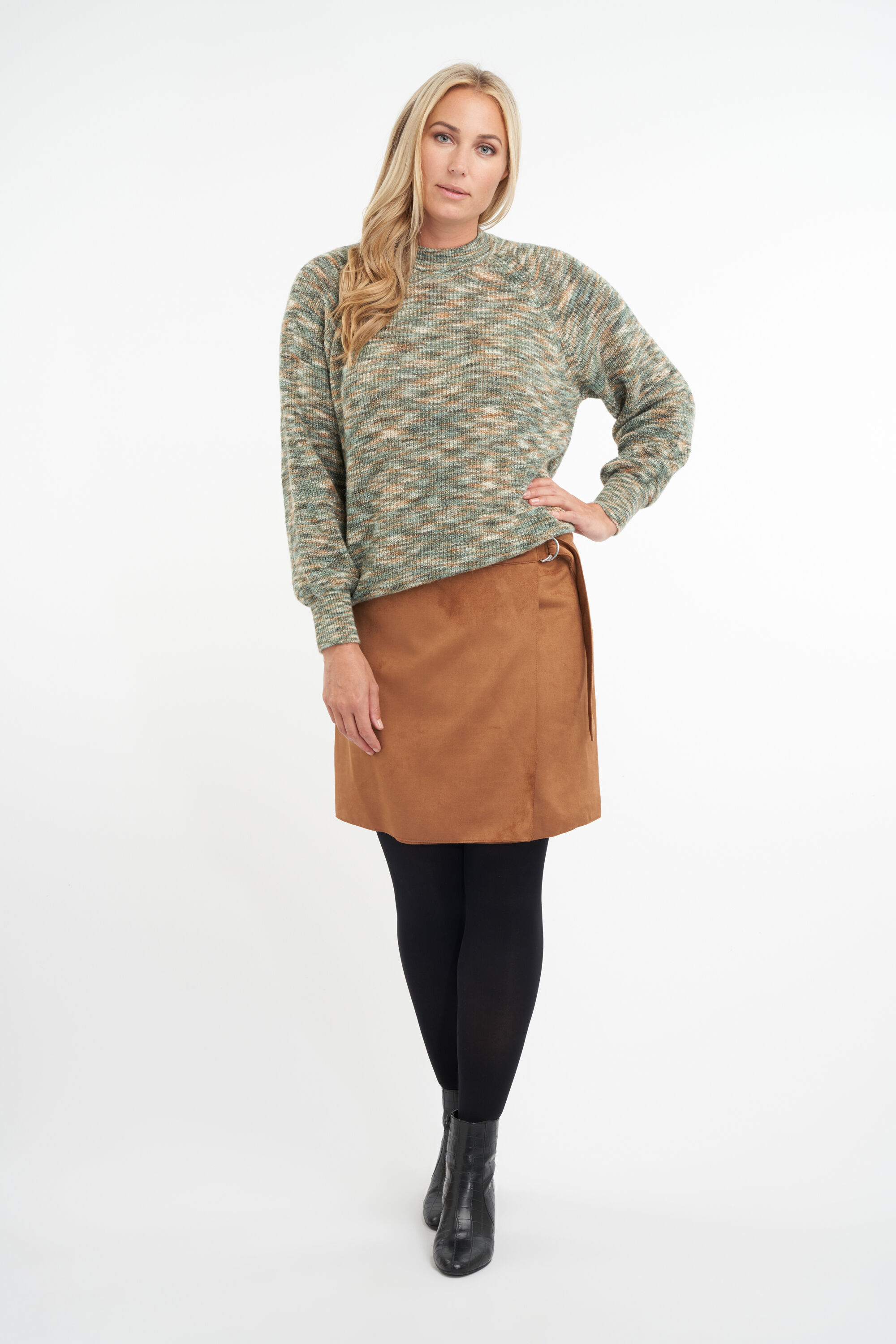 &Uuml;berrock aus Wildlederimitat image number 6