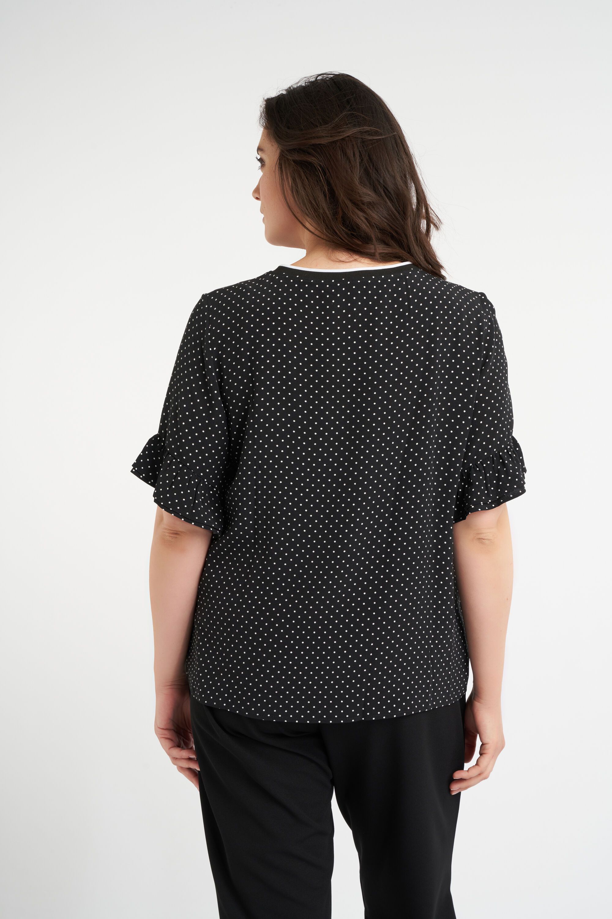 Top mit Rundkragen image number 3