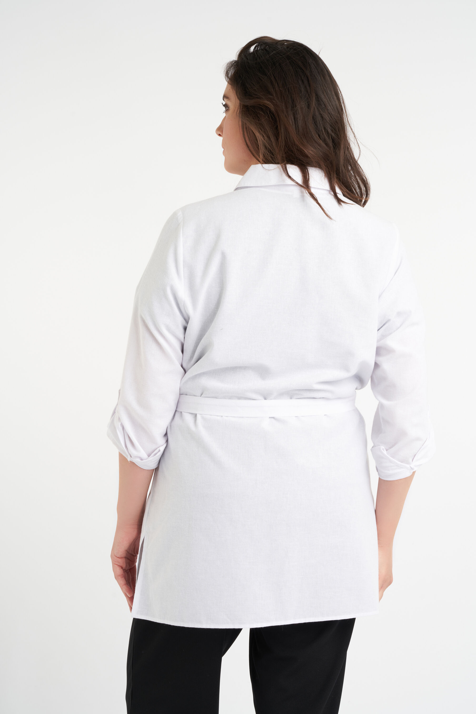 Jacke mit Bindeg&uuml;rtel  image number 3