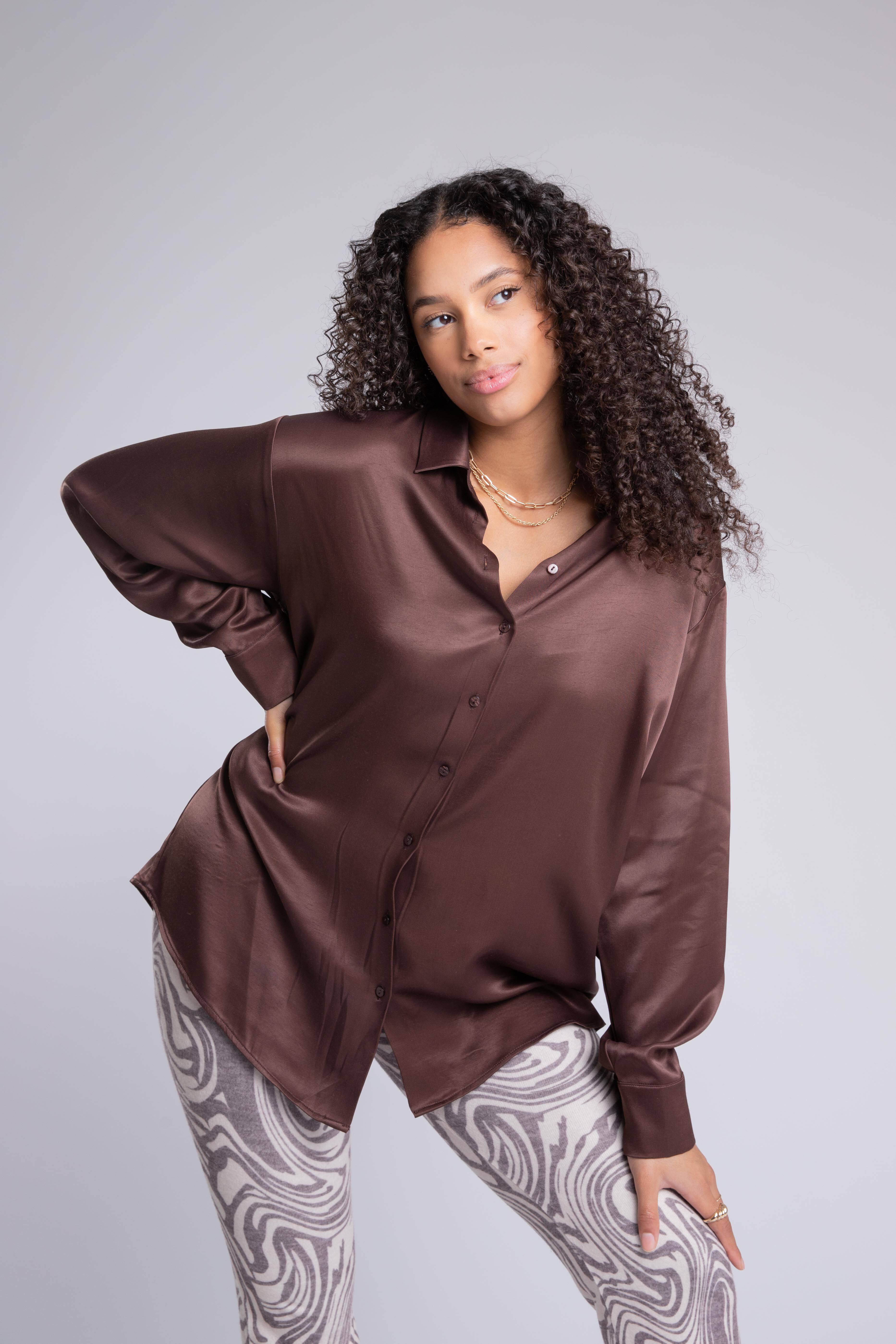 Satinbluse  image number 5