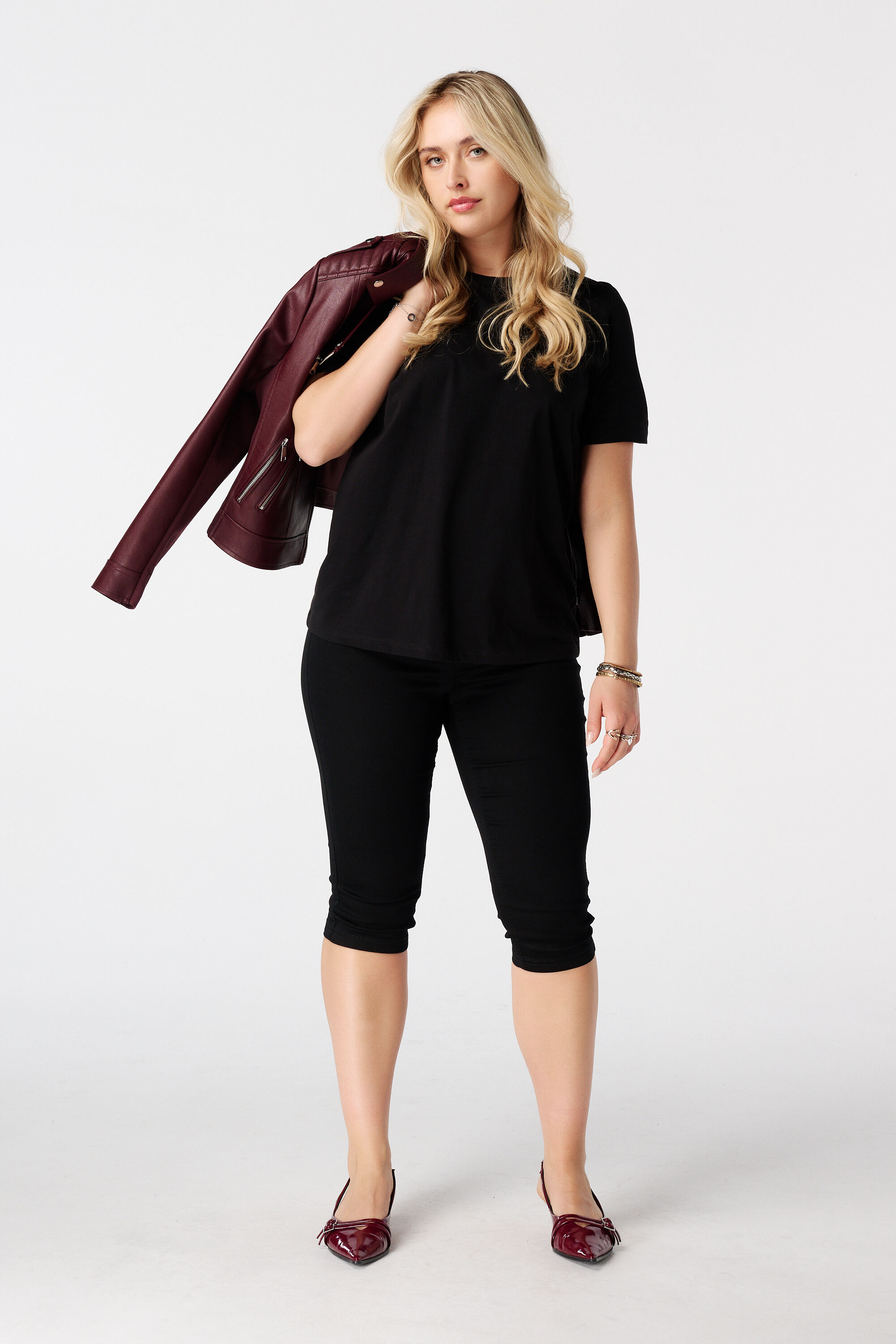 Capri Treggings in Denim Optik