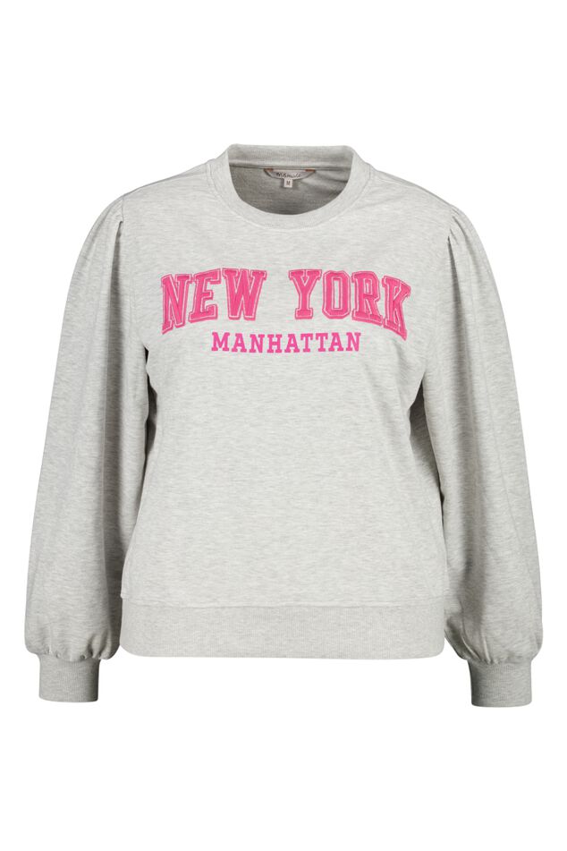 Pullover mit „NEW YORK“ Text-Print  image number 1