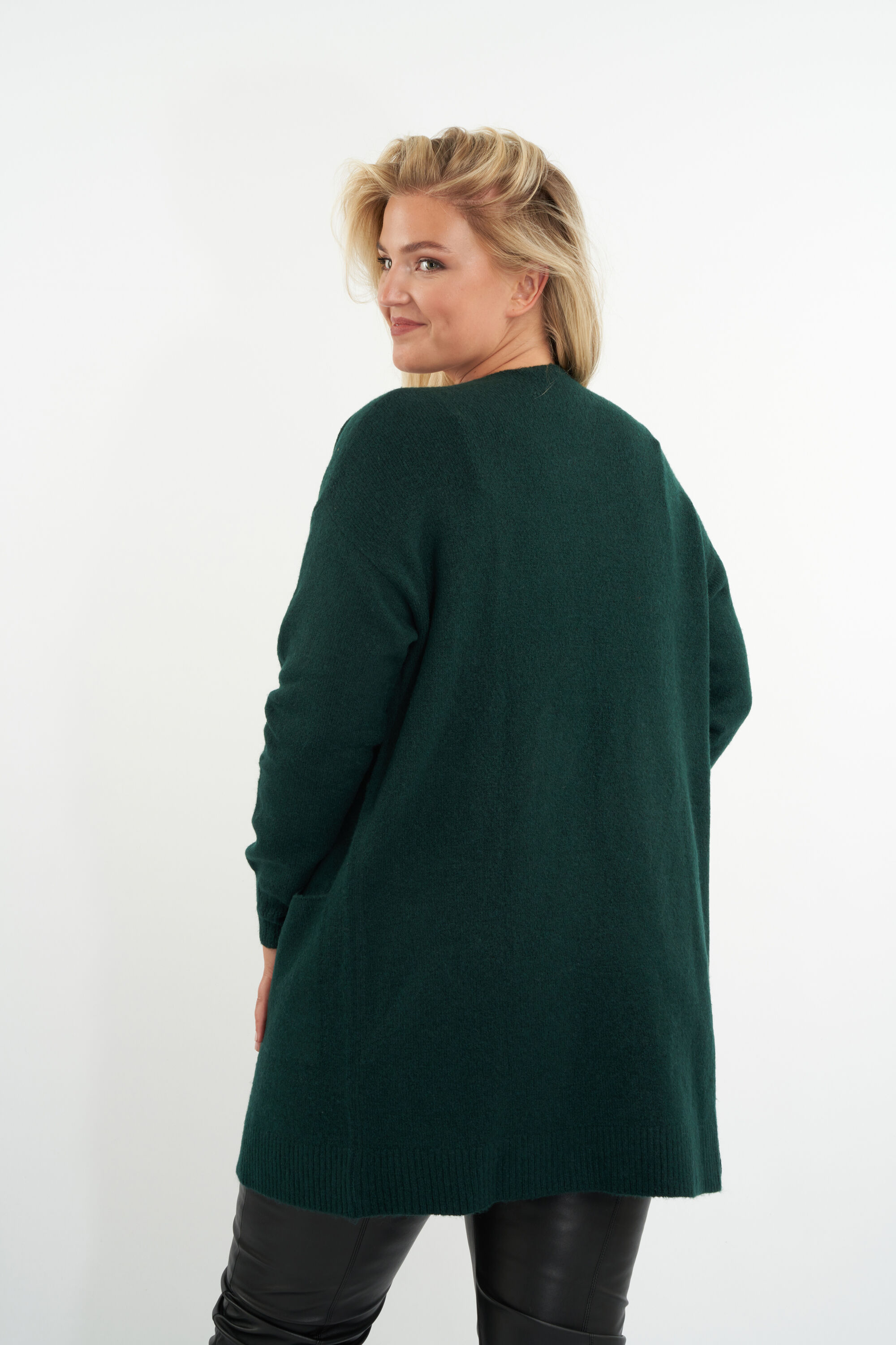 Langer offener Cardigan image number 3